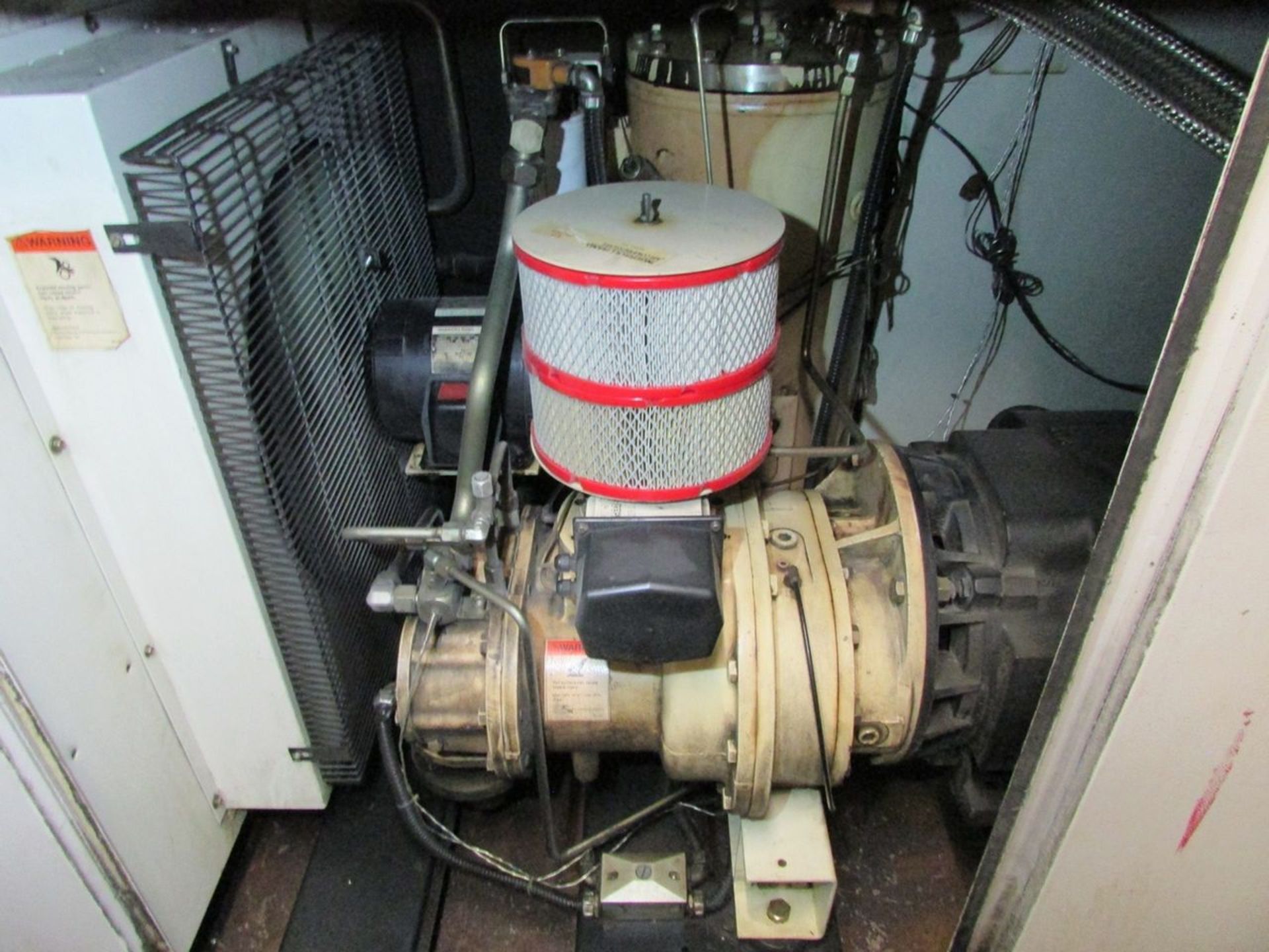 Ingersoll Rand Model SSR-EP75 (S/N: F7087U93122) (1993) 75 HP Rotary Screw Air Compressor, 320 - Image 8 of 10