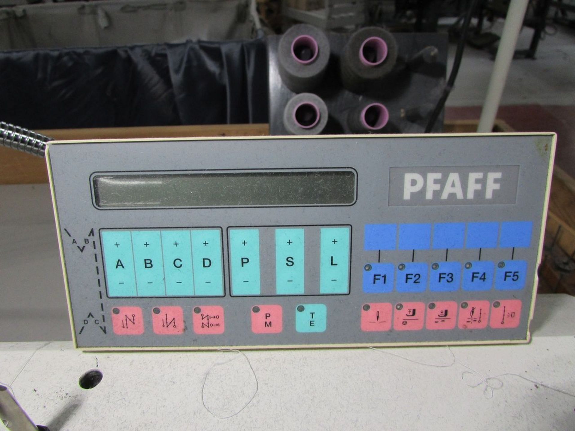 Pfaff Model 1183-8/31-900/24 (S/N: 1183-8/31-900-04) Single Needle Lockstitch Sewing Machine, Back - Image 6 of 10