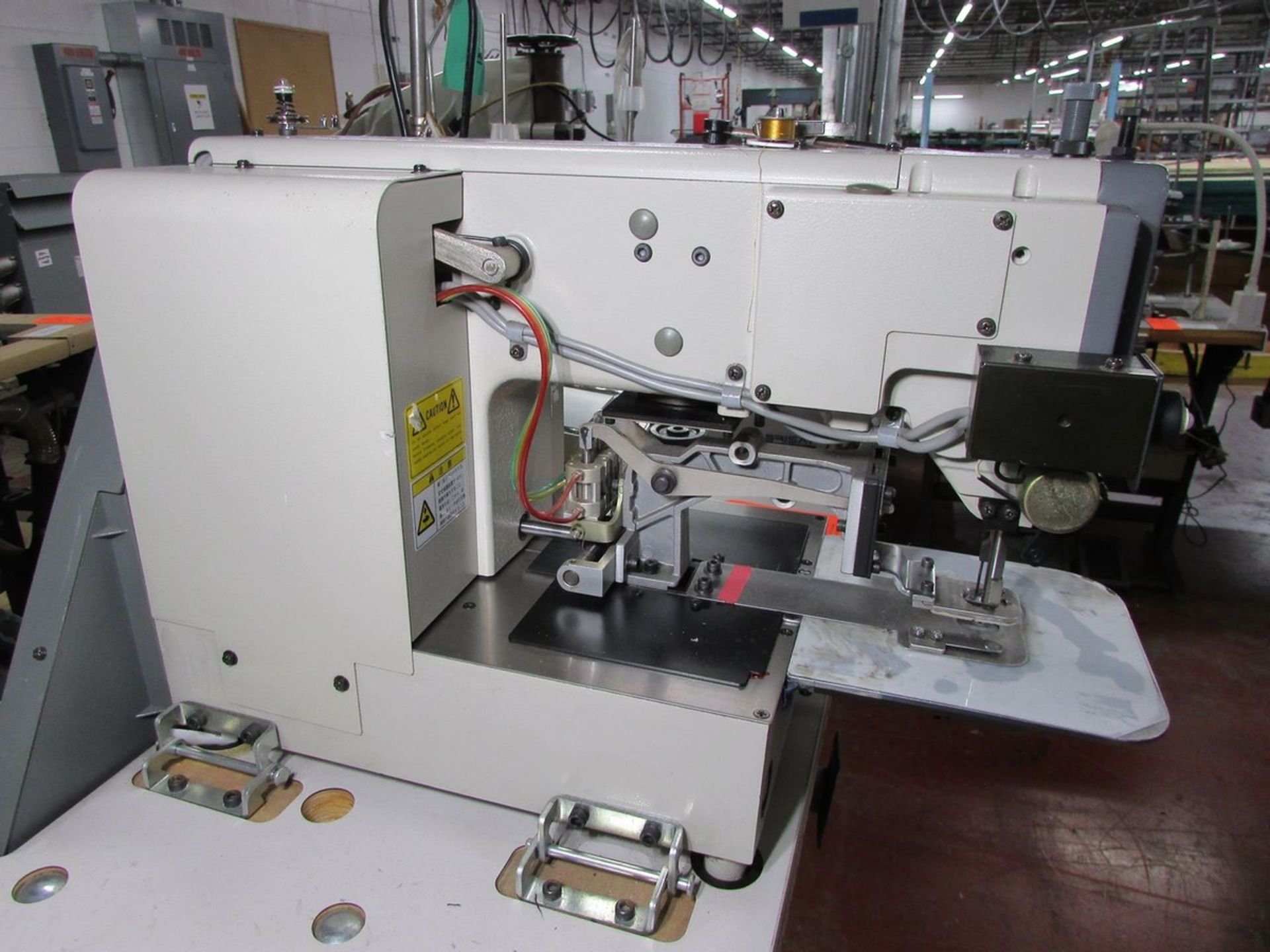 Mitsubishi Model PLK-E0504 (S/N: 510182) (2005) Programmable Single Needle Logo Tacker - Image 7 of 13