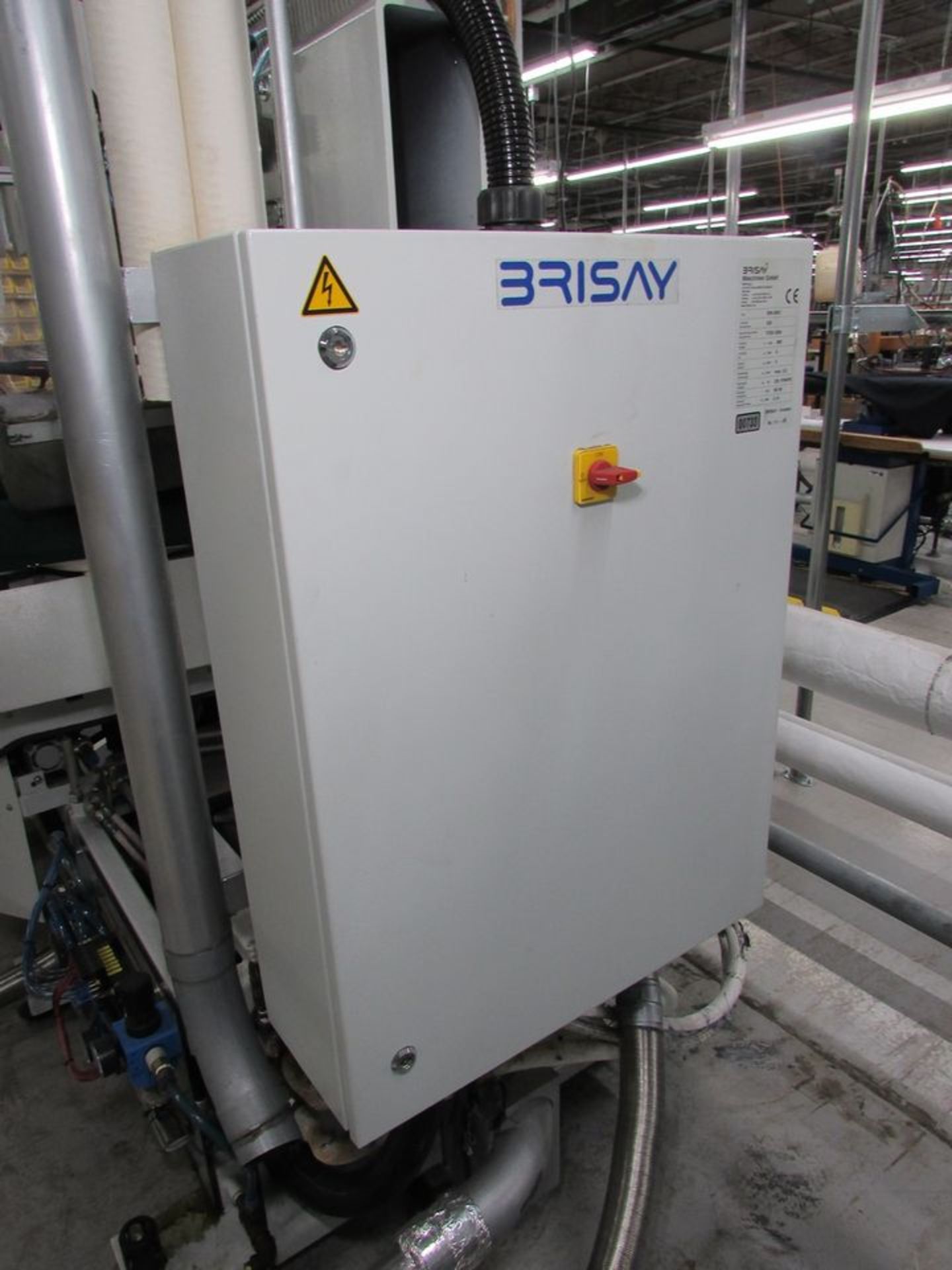 Brisay Model BRI-905C (S/N: 7539/2004) (2004) Programmable Rotary Lapel Finish Pressing Machine, - Image 11 of 12