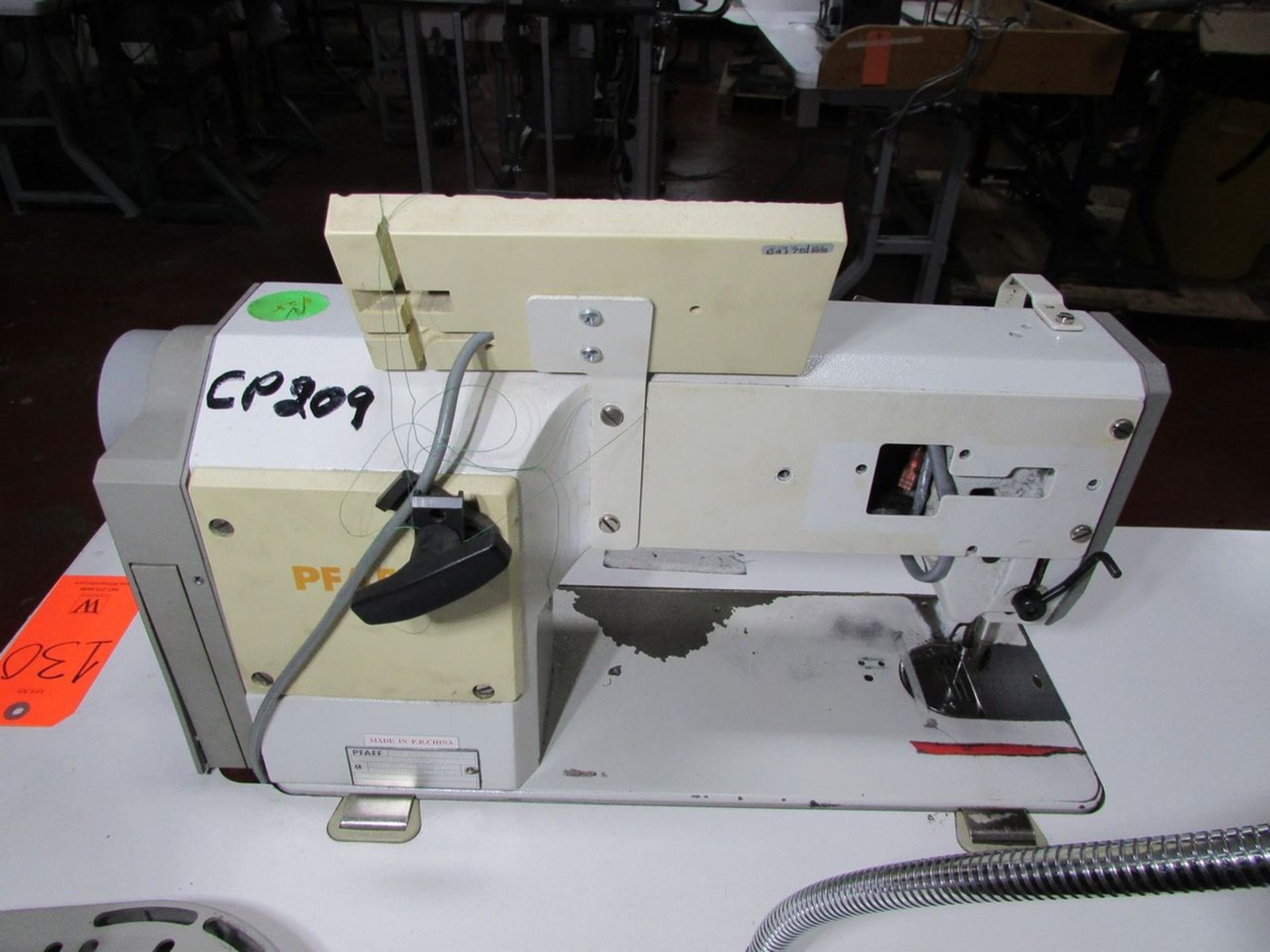 Pfaff Model 1053-8/31-900/24 (S/N: 3-116924) Single Needle Lockstitch Sewing Machine, Pfaff Stitch - Image 8 of 9