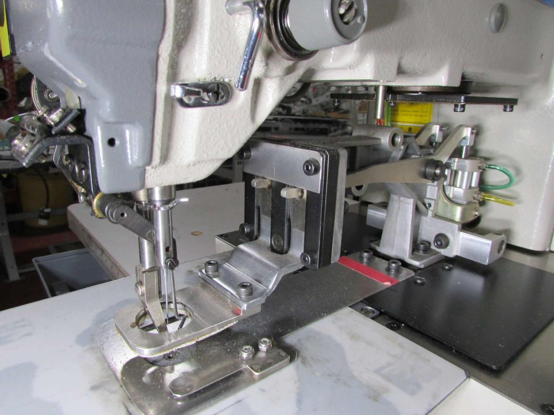 Mitsubishi Model PLK-E0504 (S/N: 510182) (2005) Programmable Single Needle Logo Tacker - Image 6 of 13