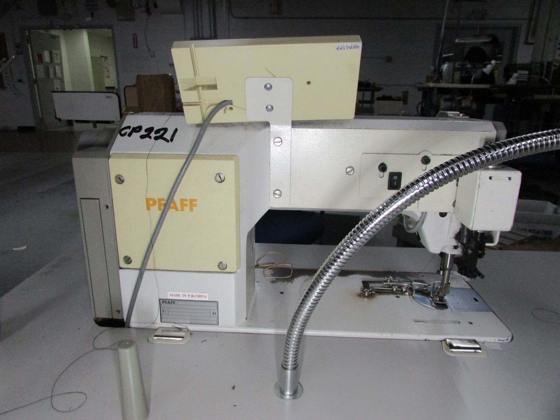 Pfaff Model 1053-8/31-900/24 (S/N: 3-116969) Single Needle Lockstitch Sewing Machine, Trimmer, - Image 9 of 10