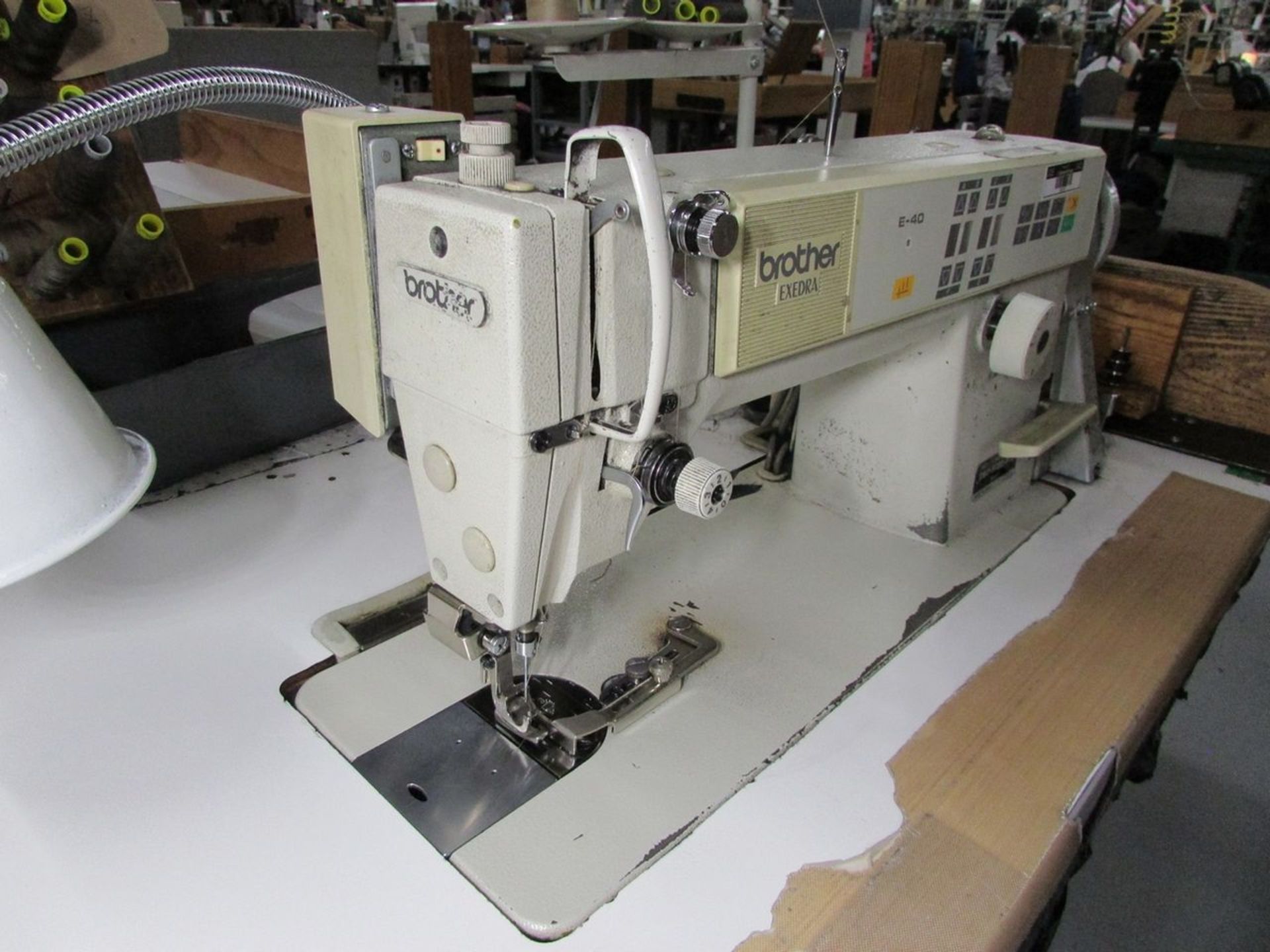 Brother Model DB2-B737-413 (S/N: H4591392) Single Needle Lockstitch Sewing Machine, Needle Feed, - Image 4 of 10