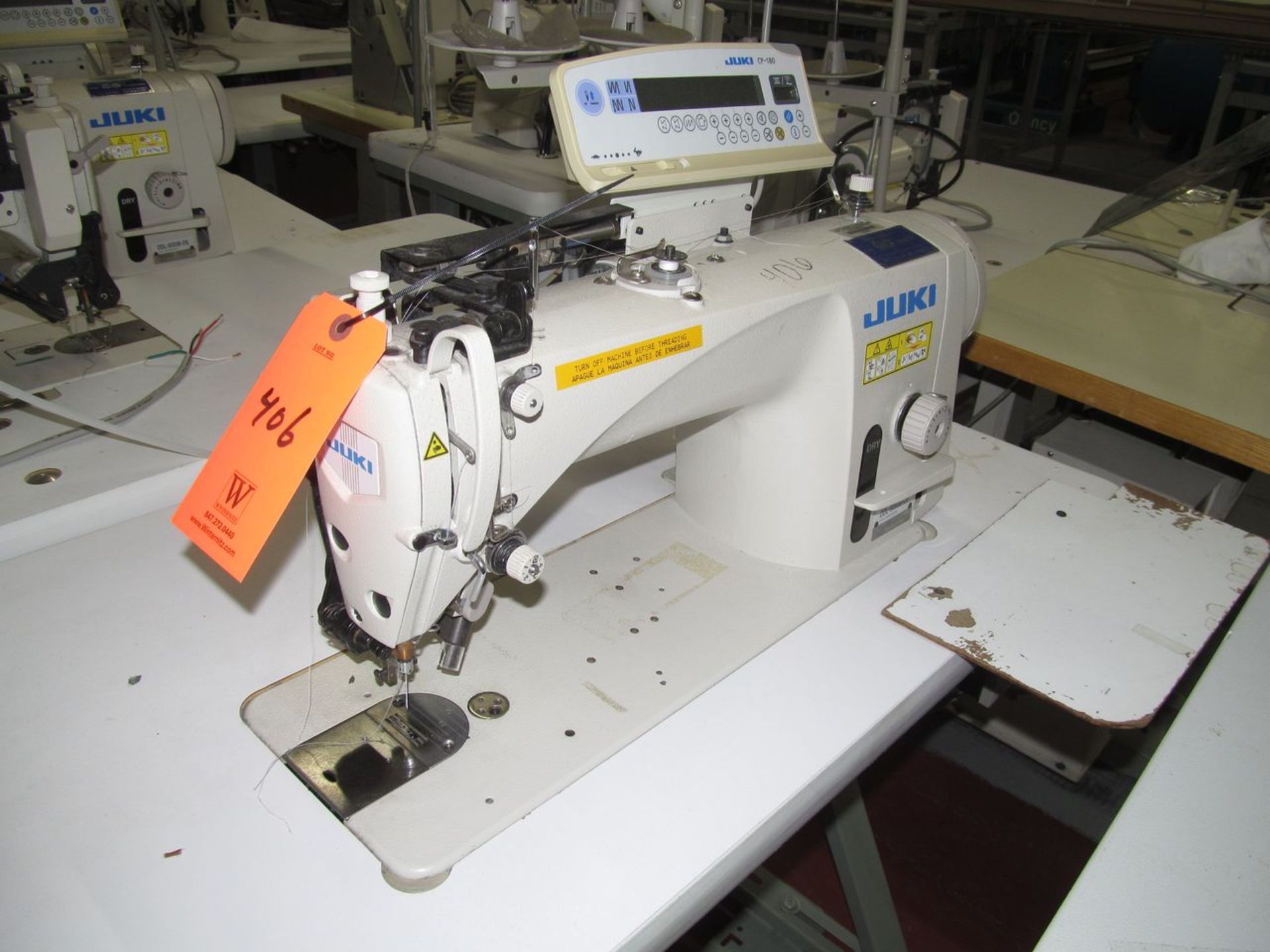 Juki Model DDL-9000B-DS Single Needle Sewing Machine; S/N: 8D0DL11902