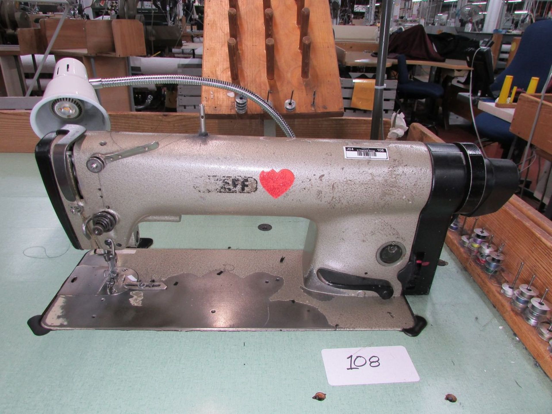 Pfaff Model 463-34/01 (S/N: 1310267) Single Needle Lockstitch Sewing Machine, Back Tack, Auto Needle - Image 3 of 9