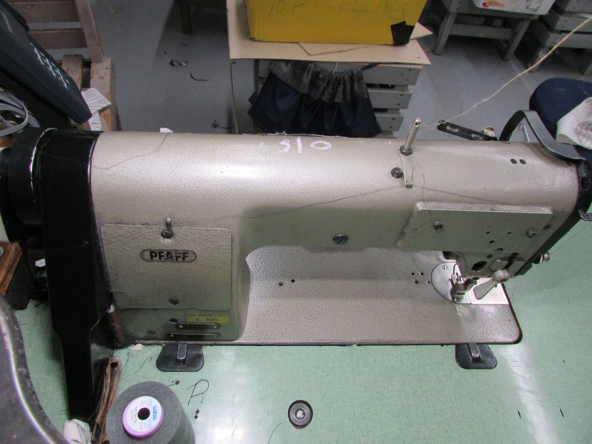 Pfaff Model 463-34/01 (S/N: 1292628) Single Needle Lockstitch Sewing Machine, Back Tack, Auto Needle - Image 8 of 9