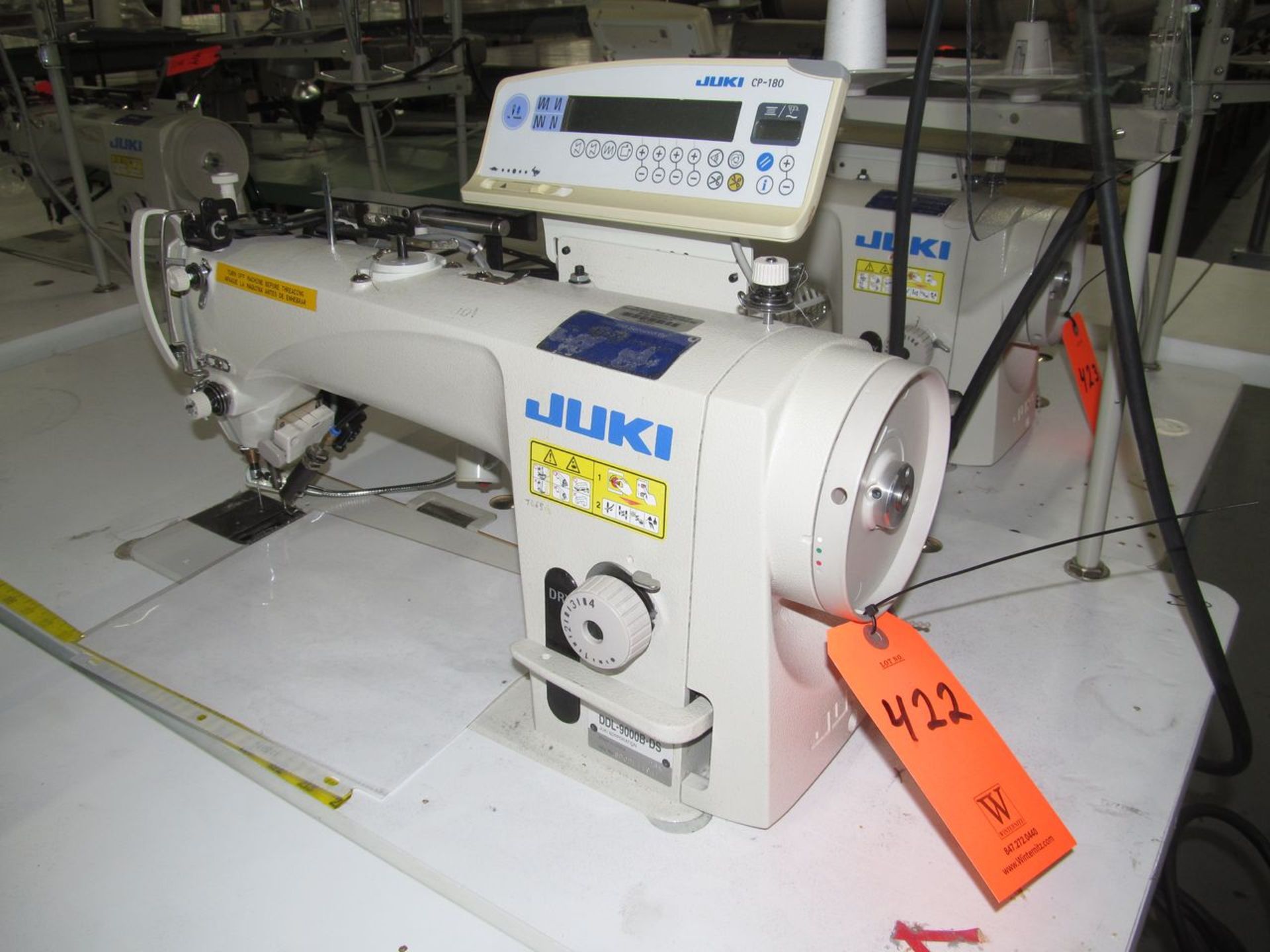 Juki Model DDL-9000B-DS Single Needle Sewing Machine; S/N: 8D0DL11911