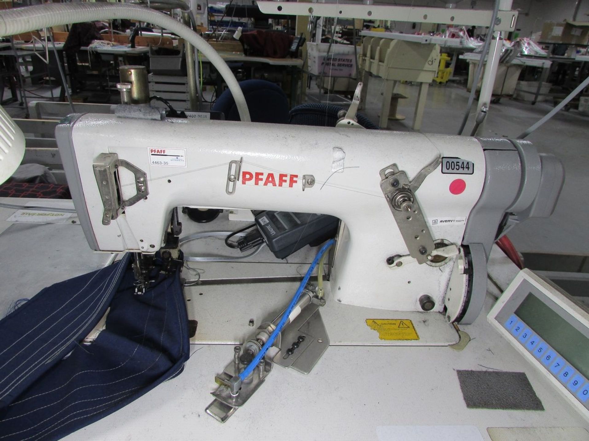 Pfaff Model 3801-1/071 (S/N: 2219514) Single Needle Chainstitch Sewing Machine, Top Feed, Auto - Image 3 of 10