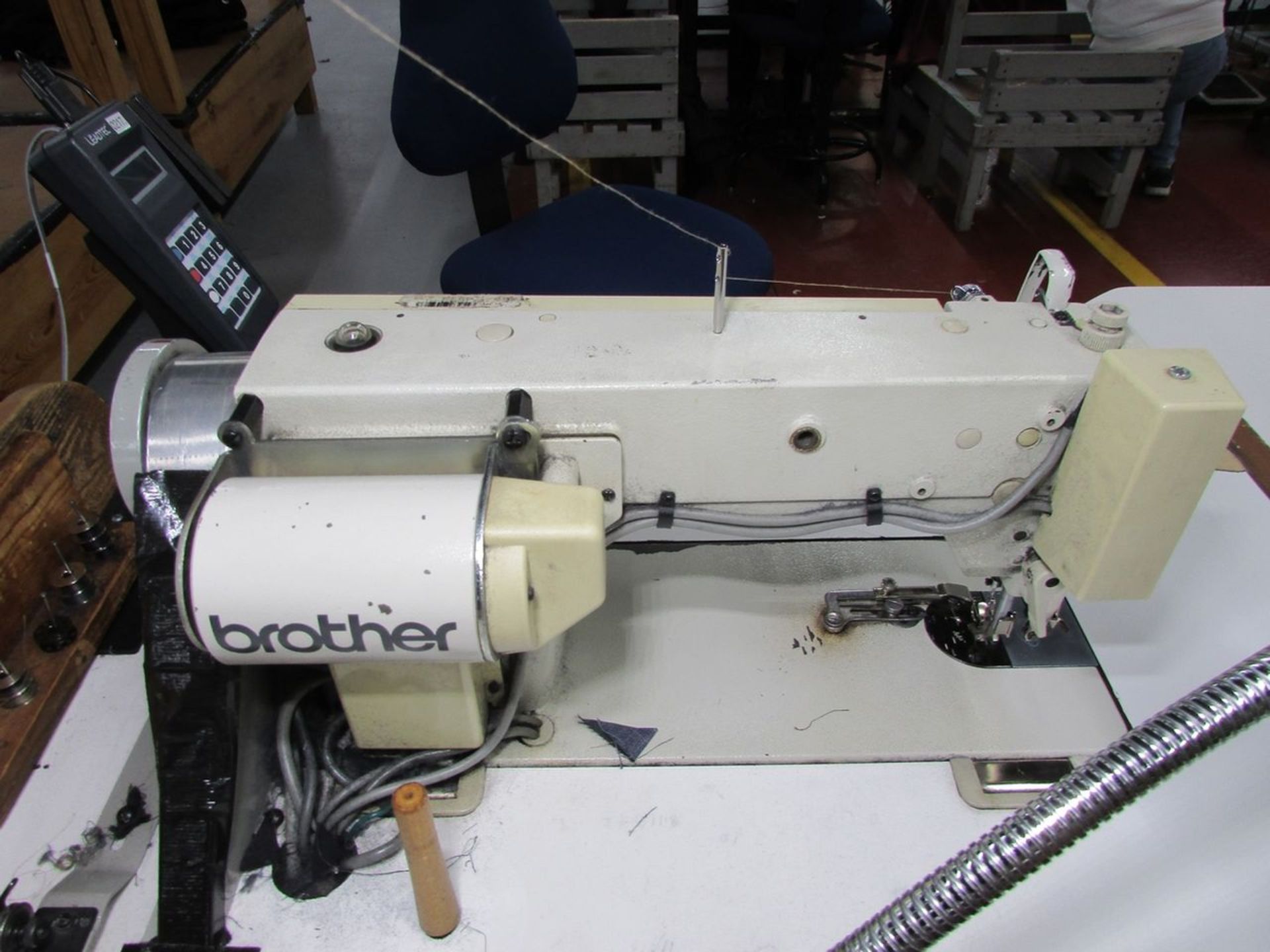 Brother Model DB2-B737-413 (S/N: H4591392) Single Needle Lockstitch Sewing Machine, Needle Feed, - Image 9 of 10