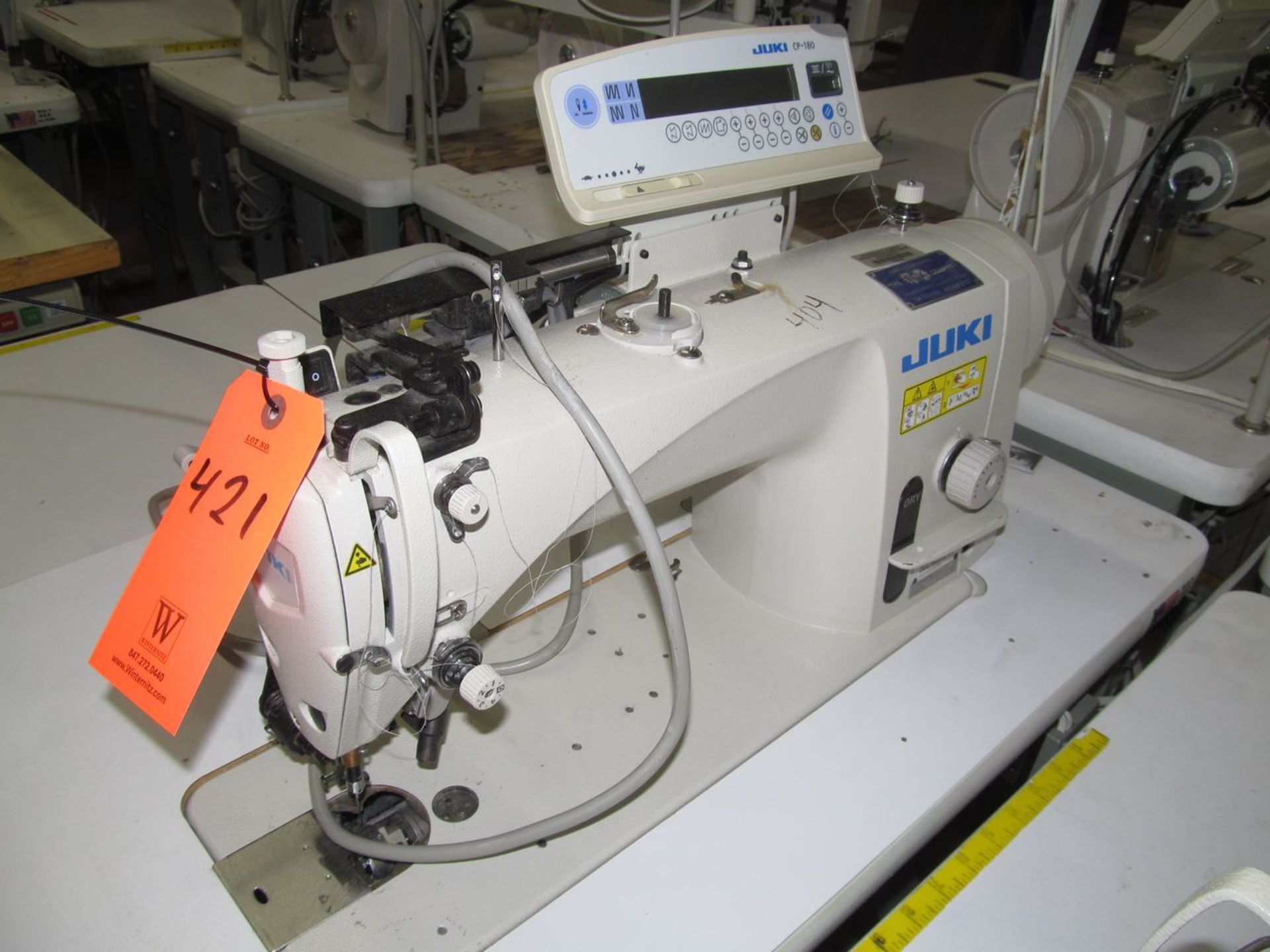 Juki Model DDL-9000B-DS Single Needle Sewing Machine; S/N: 8D0DL11912