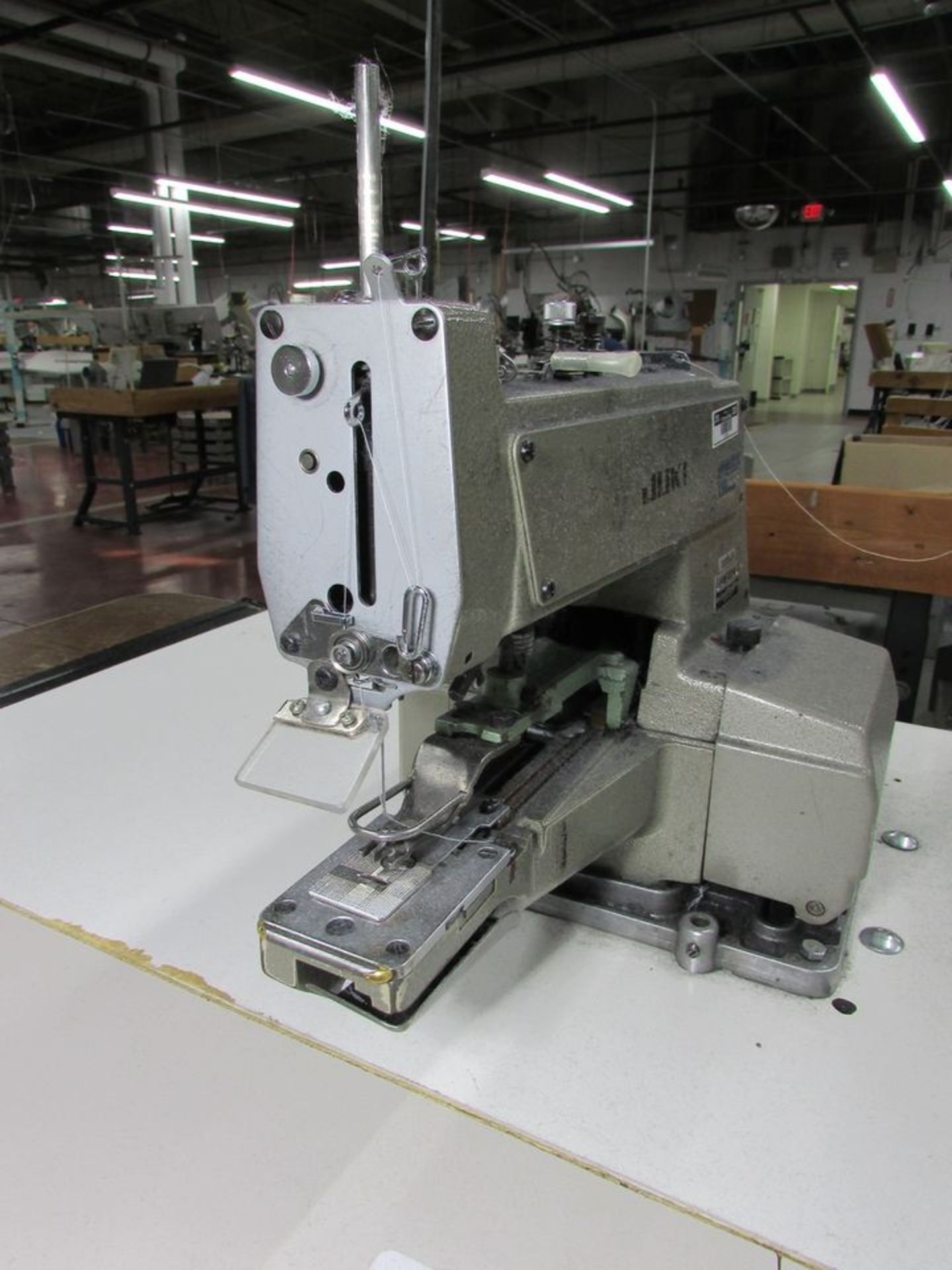 Juki Model MB-373 (S/N: 373052995) Button Sewing Machine and Table - Image 5 of 11