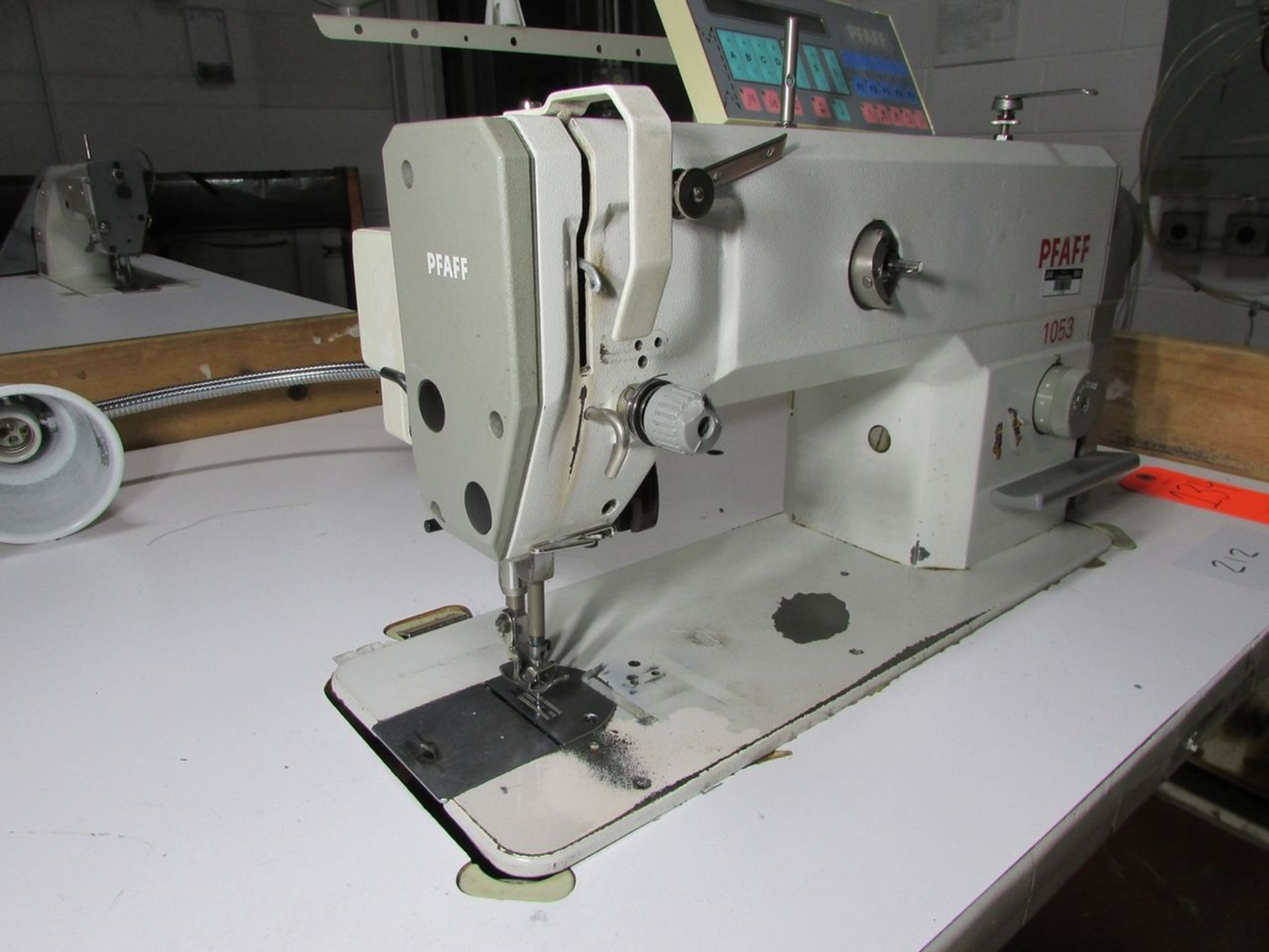 Pfaff Model 1053-8/31-900/24 Single Needle Lockstitch Sewing Machine, Back Tack, Pfaff Stitch - Image 4 of 9
