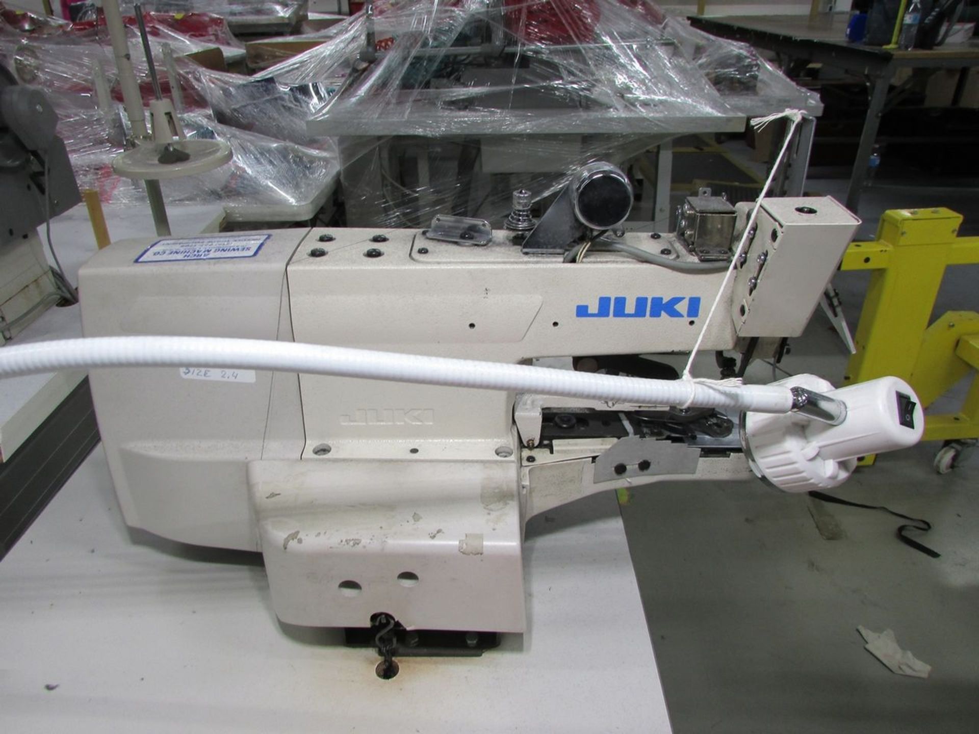 Juki Model MB-1800B (S/N: 2M2ZG00022) High Speed Single Thread Button Sewing Machine - Image 7 of 11