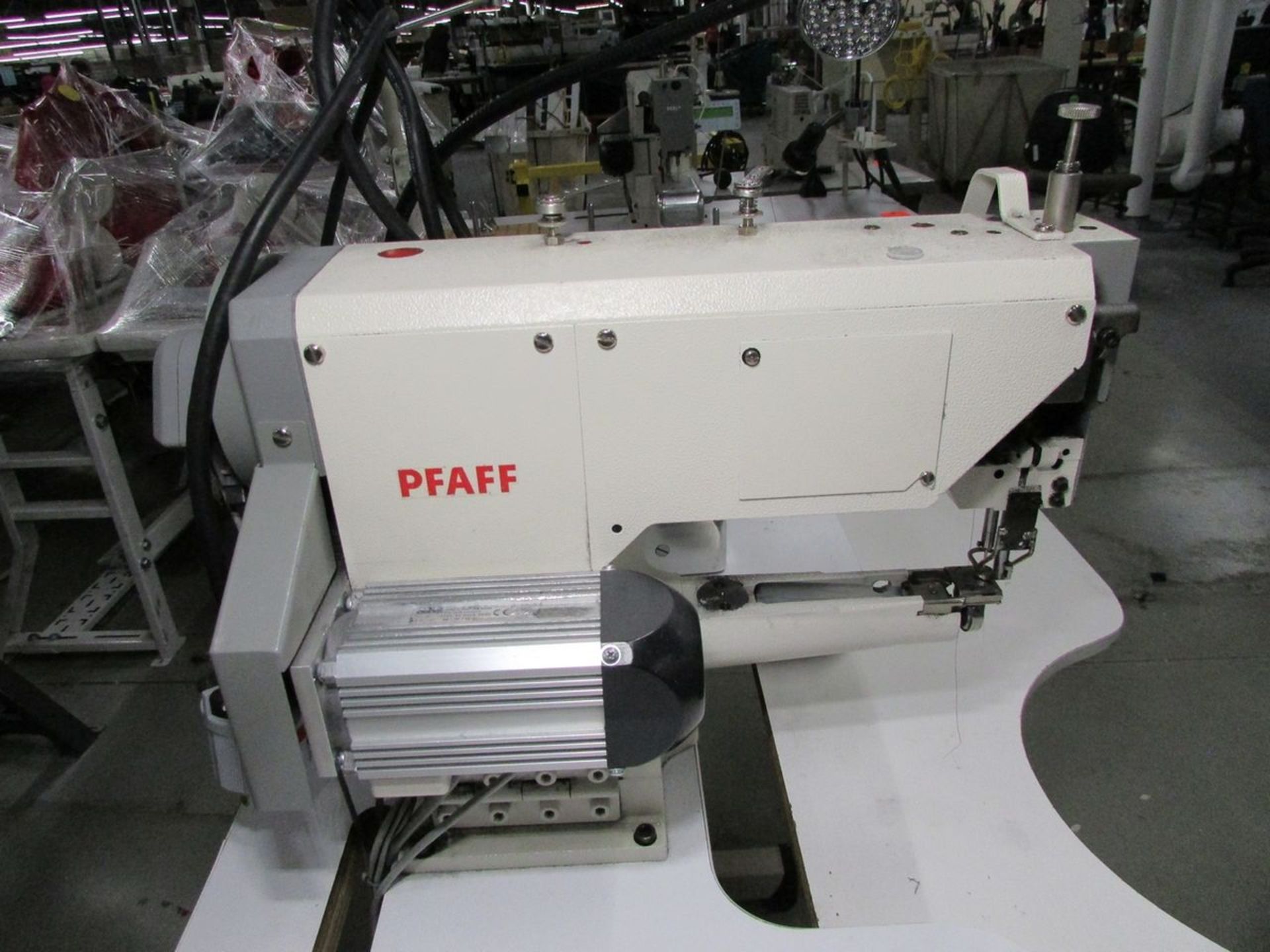 Pfaff Model 333-12/02-6/01 (S/N: 7204259) Single Needle Lockstitch Cylinder Bed Sewing Machine, - Image 8 of 11