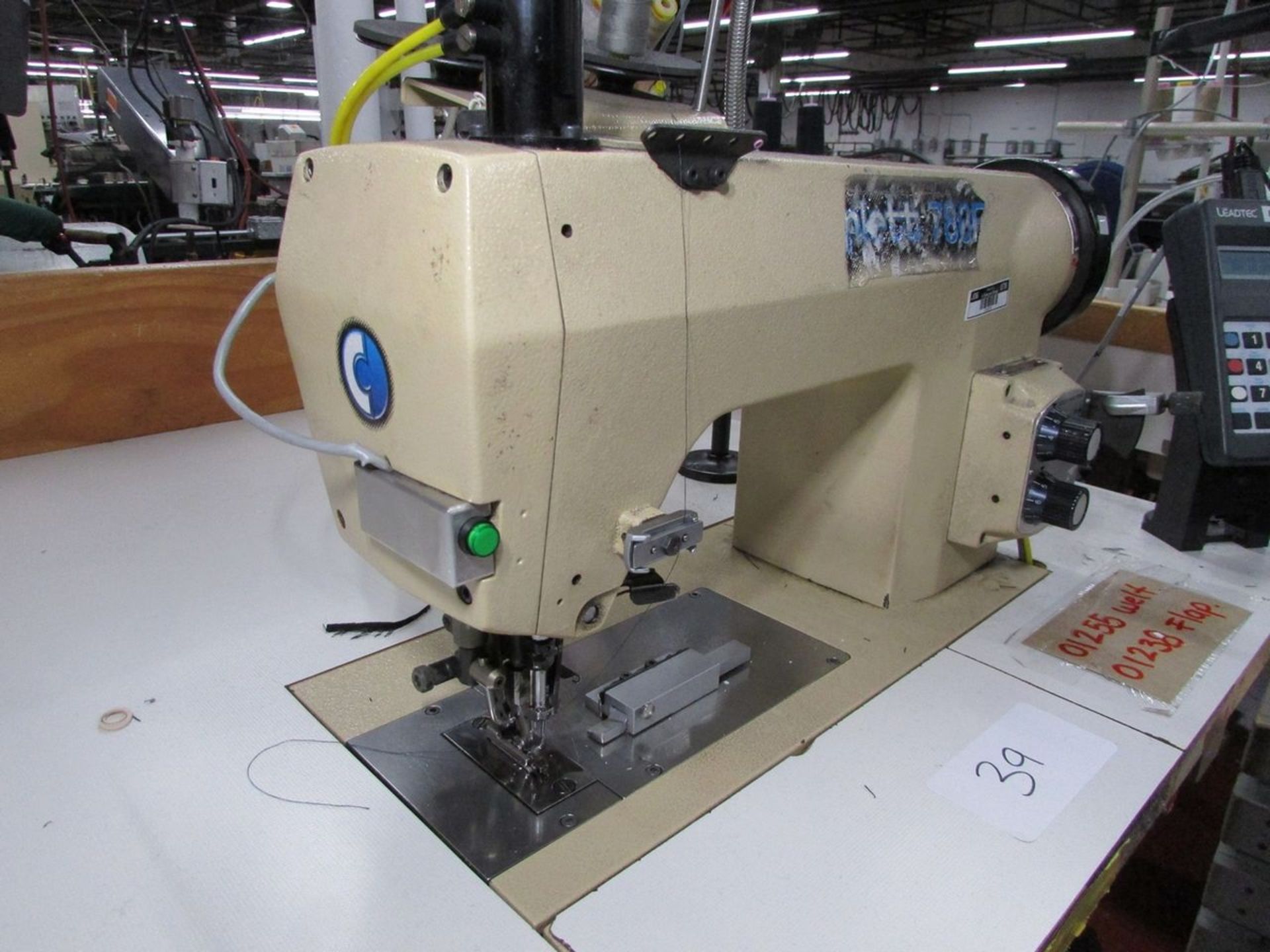 Conti Complett Model 780NP (S/N: 3192) (2004) Single Needle Hand Stitch Sewing Machine and Table - Image 5 of 11