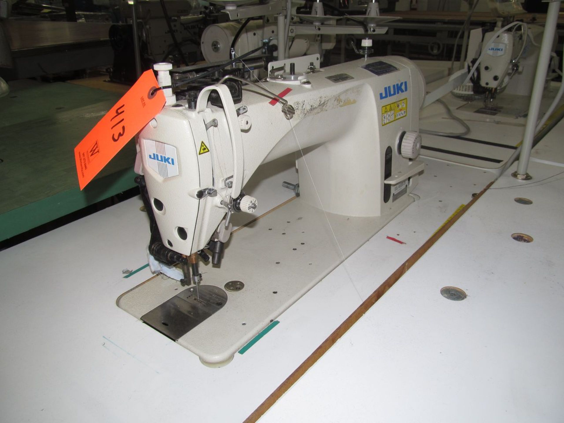 Juki Model DDL-9000B-DS Single Needle Sewing Machine; S/N: 8D0DL11898