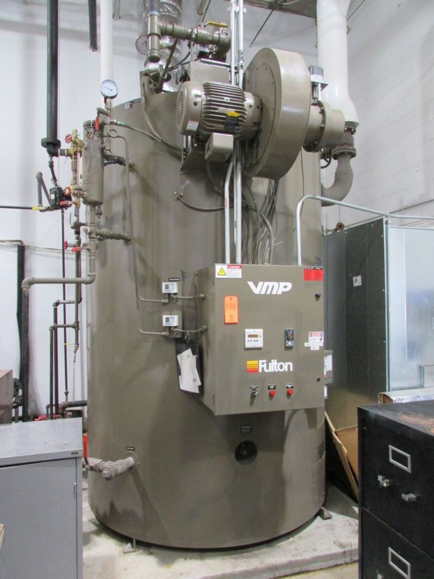 Fulton Model VMP 150 (S/N: PV-346-A) (2018) 150 PSI Natural Gas-Fired Steam Boiler; Rated at 5,022, - Image 2 of 26