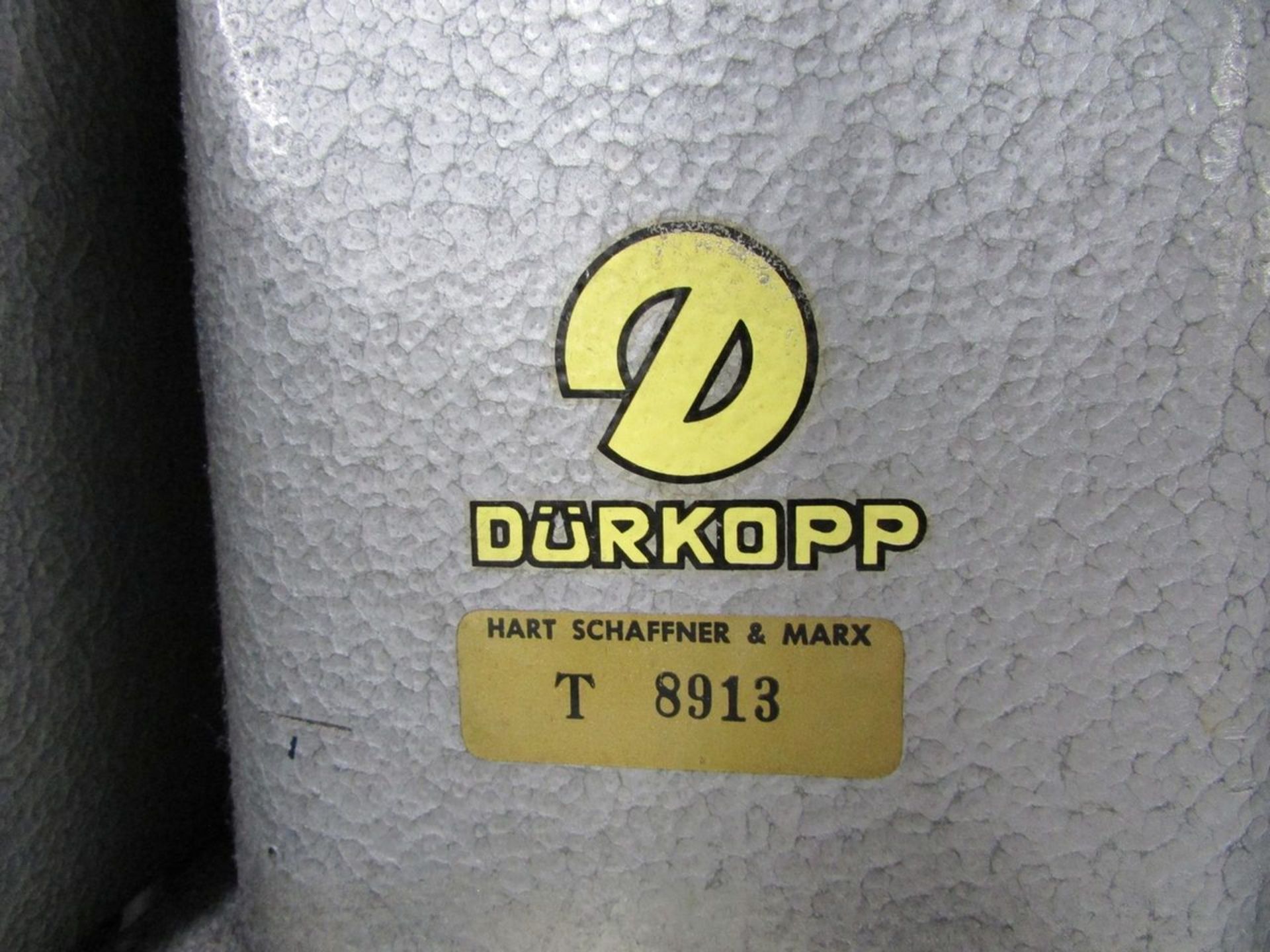 Durkopp Model 212-115105 (S/N: 115105) Single Needle Lockstitch High-Speed Sewing Machine, Auto - Image 9 of 9
