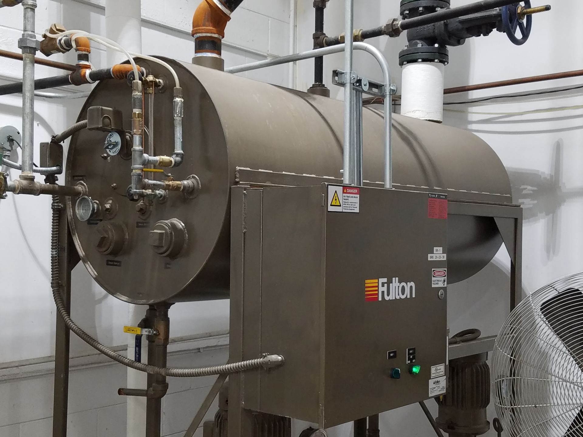 Fulton Model VMP 150 (S/N: PV-346-A) (2018) 150 PSI Natural Gas-Fired Steam Boiler; Rated at 5,022, - Image 9 of 26