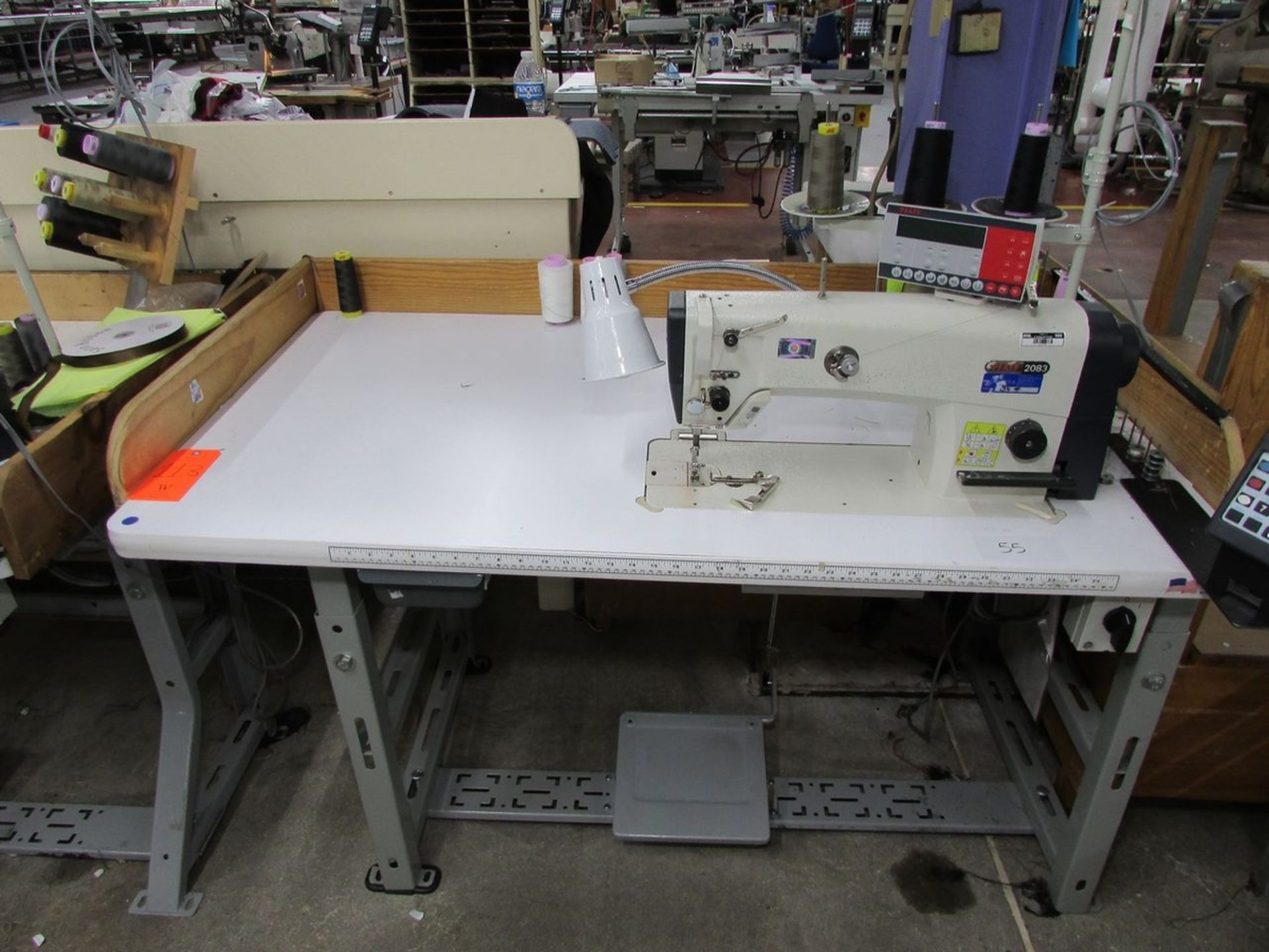 Pfaff Model 2083-8/31-900/24 (S/N: 7260736) Single Needle Lockstitch Sewing Machine, Back Tack, - Image 2 of 11