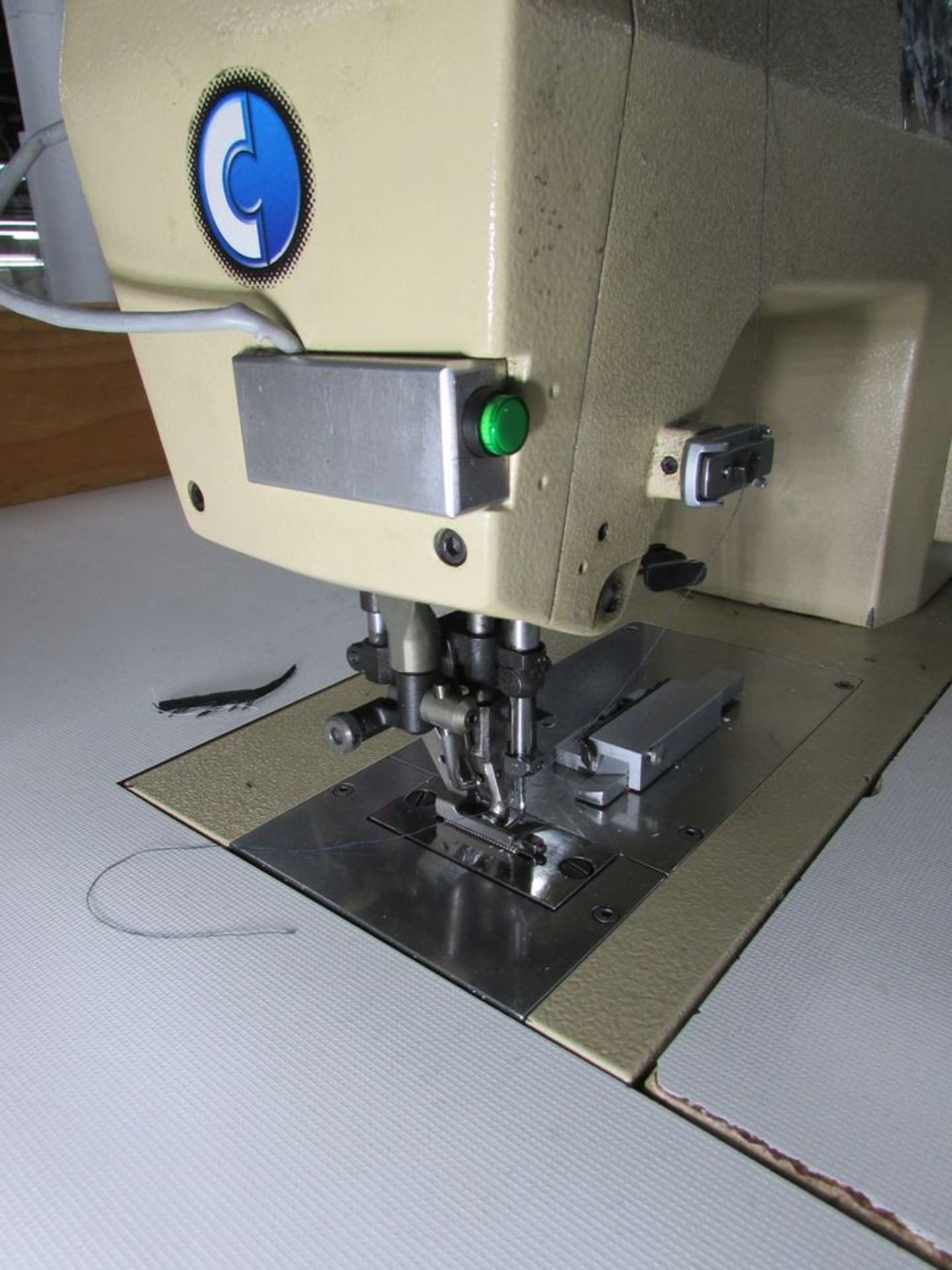 Conti Complett Model 780NP (S/N: 3192) (2004) Single Needle Hand Stitch Sewing Machine and Table - Image 6 of 11