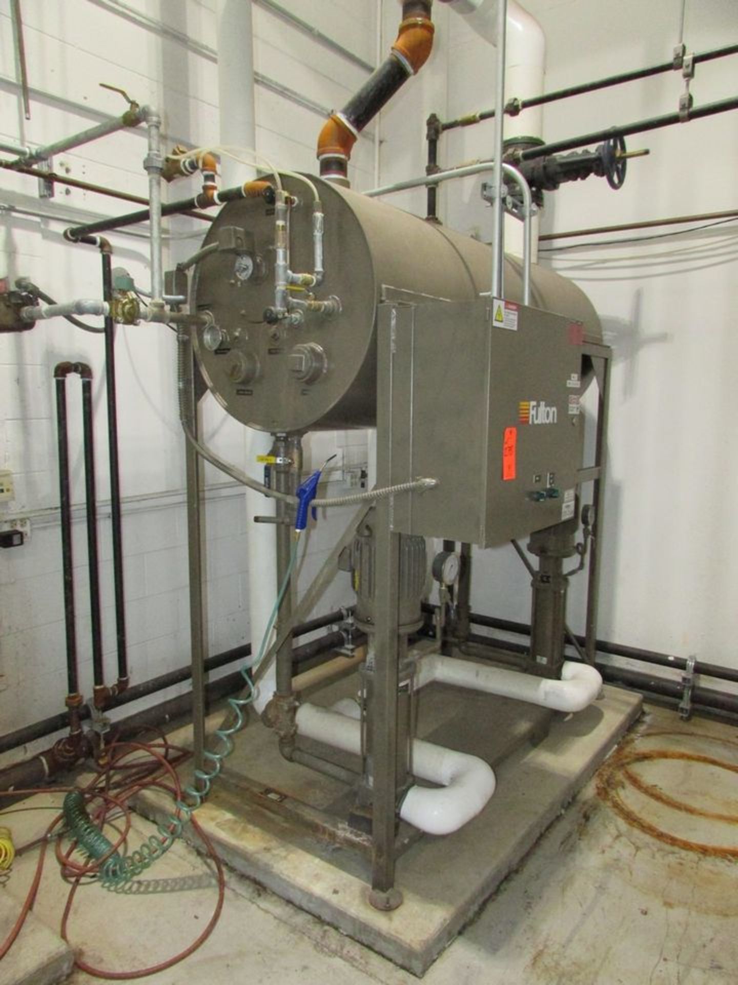 Fulton Model VMP 150 (S/N: PV-346-A) (2018) 150 PSI Natural Gas-Fired Steam Boiler; Rated at 5,022, - Image 17 of 26