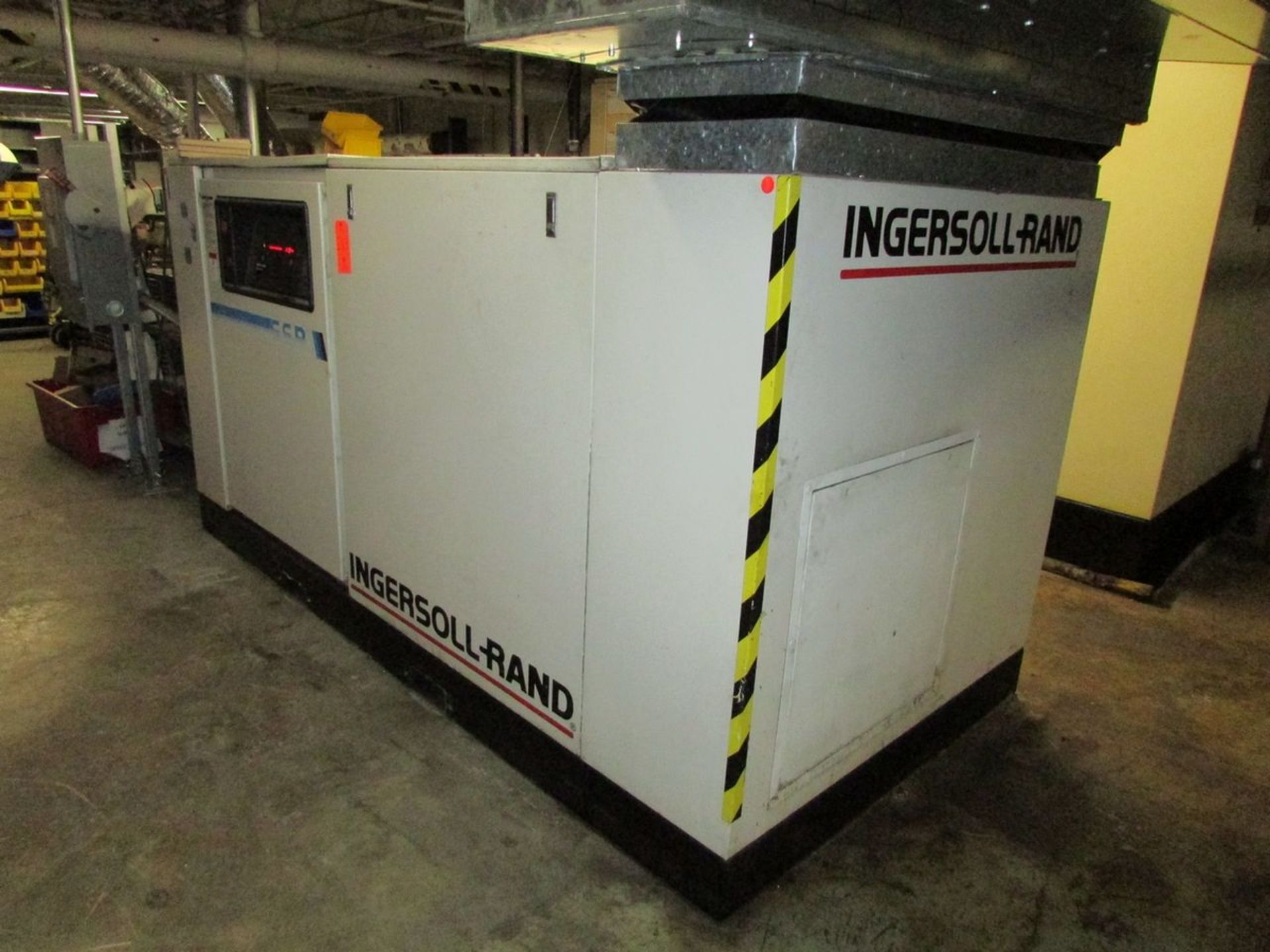 Ingersoll Rand Model SSR-EP75 (S/N: F7087U93122) (1993) 75 HP Rotary Screw Air Compressor, 320 - Image 3 of 10