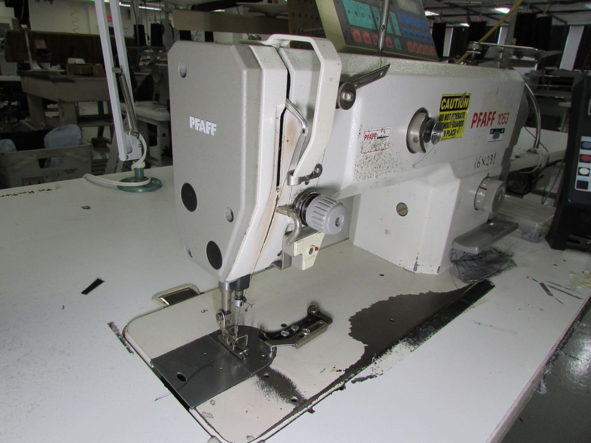 Pfaff Model 1053-8/31-900/24-909/04-910/06-911/37 (S/N: 3-117054) Single Needle Lockstitch Sewing - Image 4 of 10