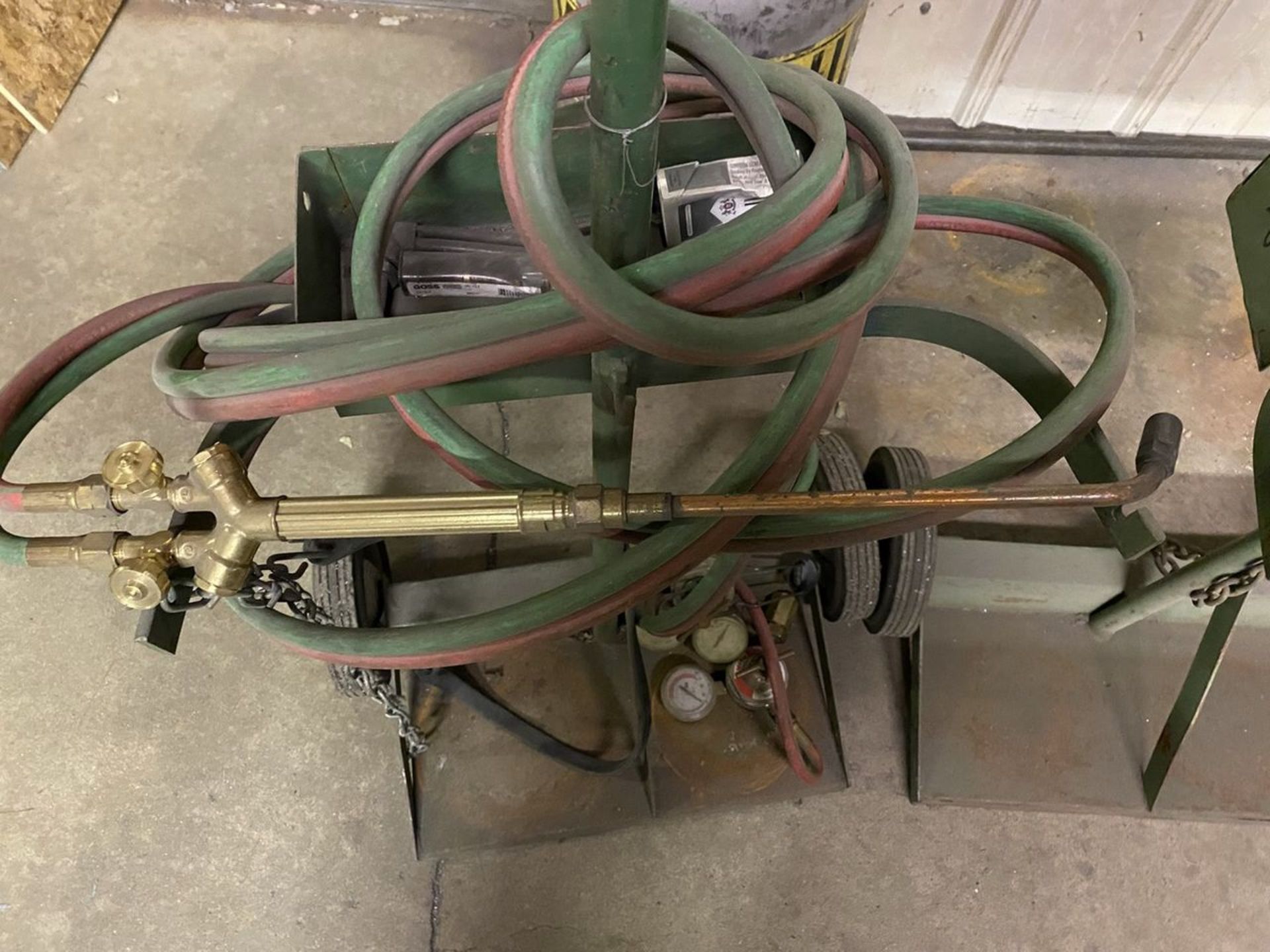 Acetylene Portable Torch Cart, with Hoses & Gauges (No Tank) - Image 2 of 4