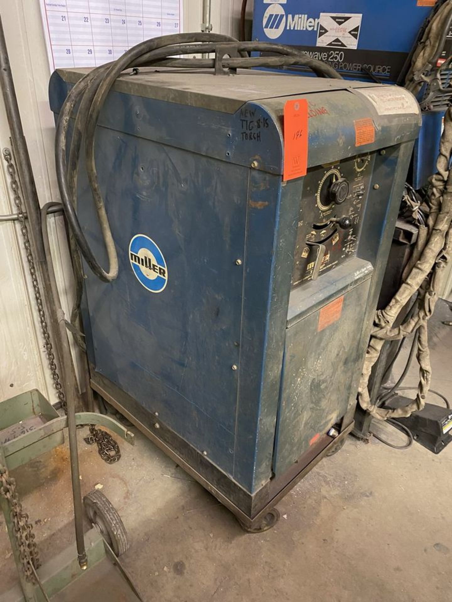 Miller Model 330 A/BP Constant Current AC/DC Arc Welding Power Source, S/N: JE805624; Rated Nema - Image 2 of 4