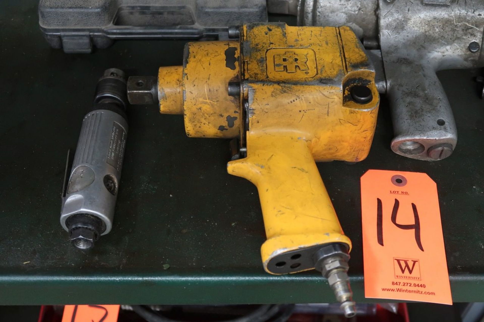 Lot - (4) Pneumatic Tools, Consisting of: (1) Ingersoll-Rand 3/4 in. Drive Impact Wrench, (1) - Image 2 of 4