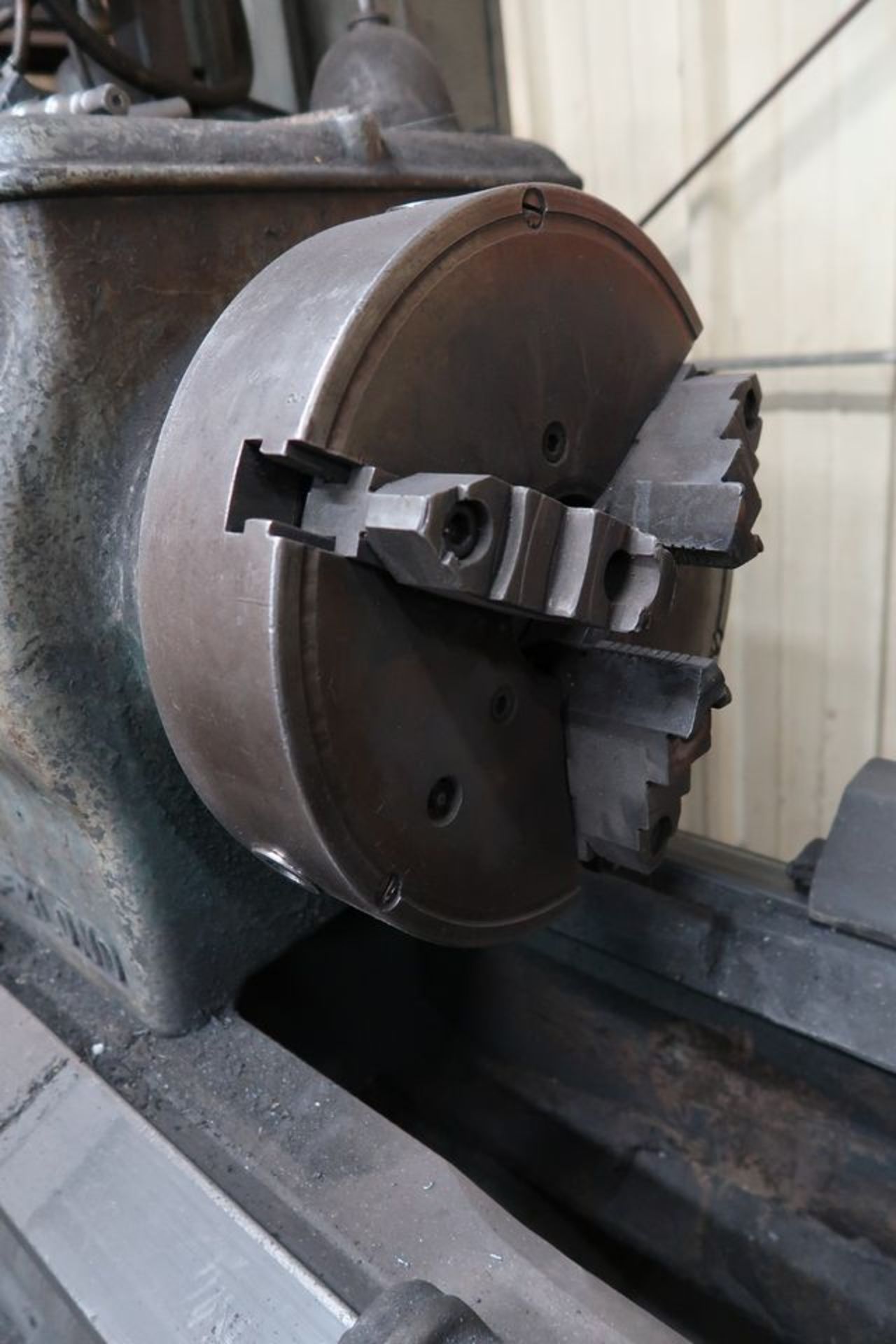 LeBlond Engine Lathe, S/N: 7955 (Retrofitted as a Welding Lathe); with 12 in. 3-Jaw Chuck, - Image 7 of 11