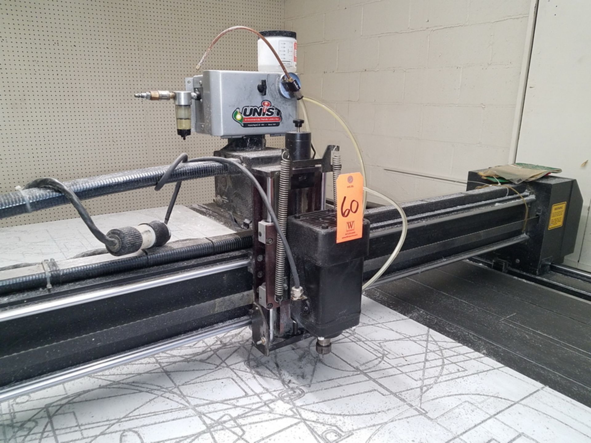 Gerber CNC Table Router; with 84 in. x 120 in. Table, 200-230-Volt, 50/60-Hz (Needs New Router - Image 2 of 6