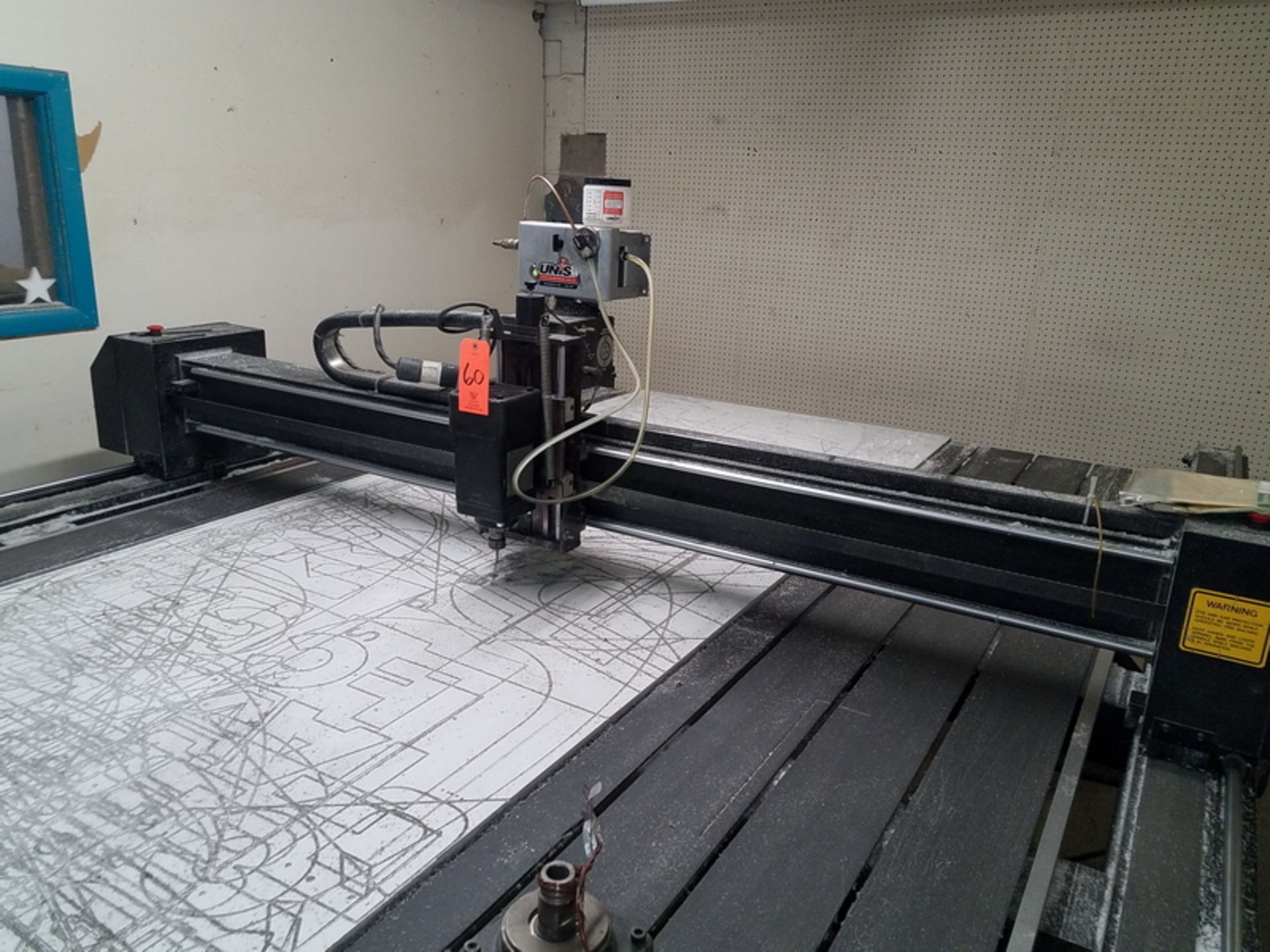 Gerber CNC Table Router; with 84 in. x 120 in. Table, 200-230-Volt, 50/60-Hz (Needs New Router - Image 4 of 6