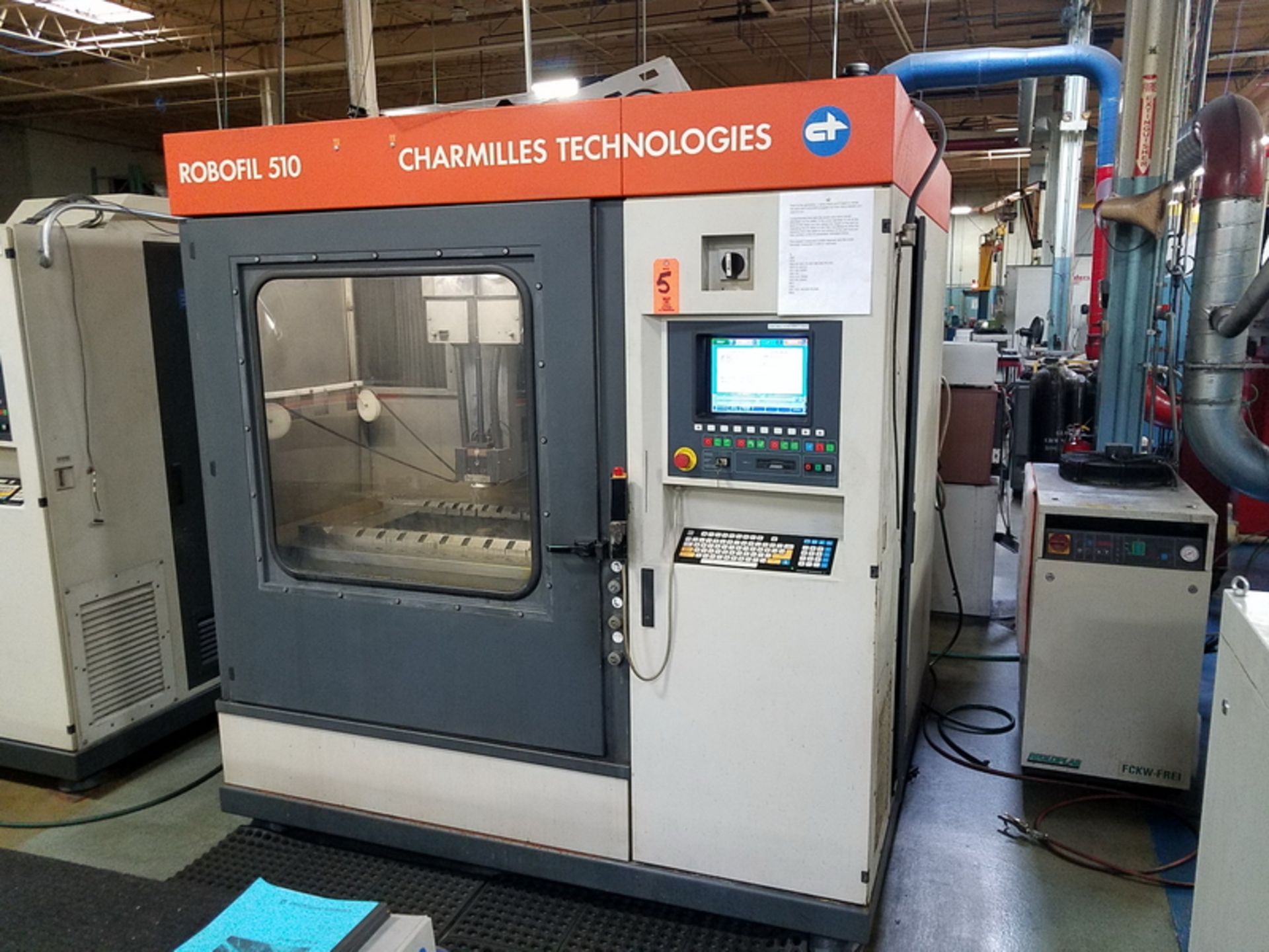 Charmilles Technologies Robofil 510 CNC Wire EDM, S/N: 550508 (1996); with X-Axis Travel: 700-mm, - Image 2 of 9