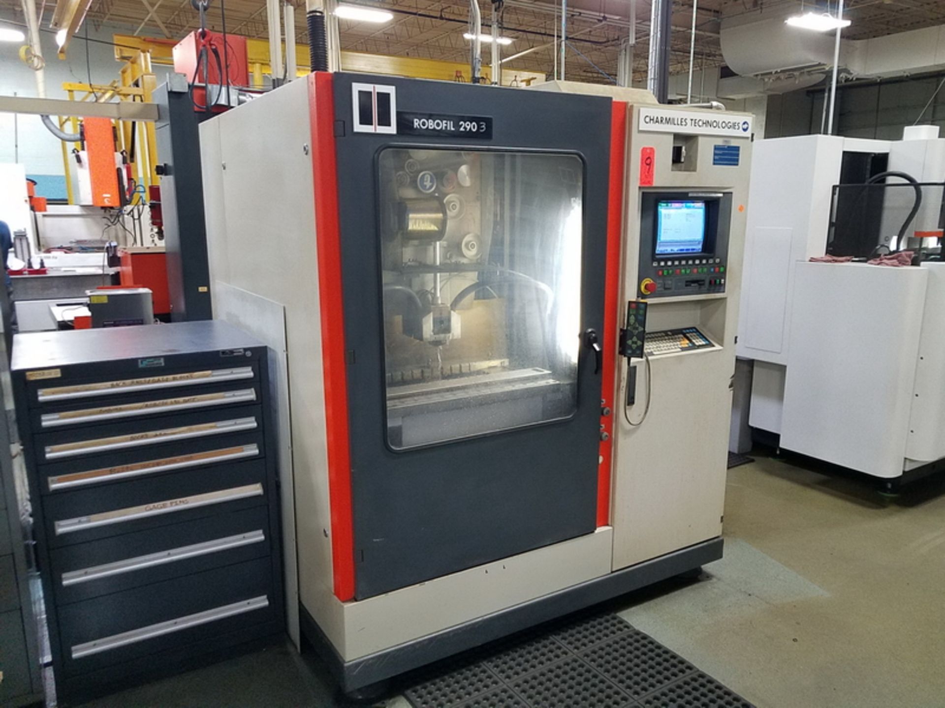 Charmilles Technologies Robofil 290 CNC Wire EDM, S/N: 5.2748/330179 (1996); 380-Volt, 60-Hz, 3- - Image 2 of 11