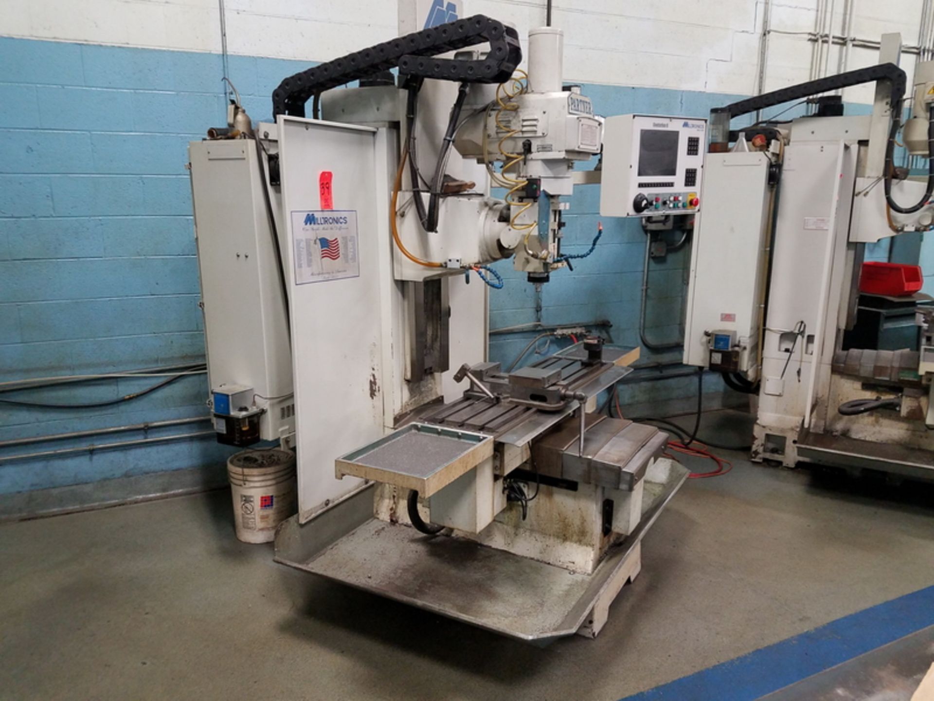 Milltronics 3-Axis Series E Model MB 19 CNC Vertical Milling Machine, S/N: 7102 (2003); with - Image 2 of 7