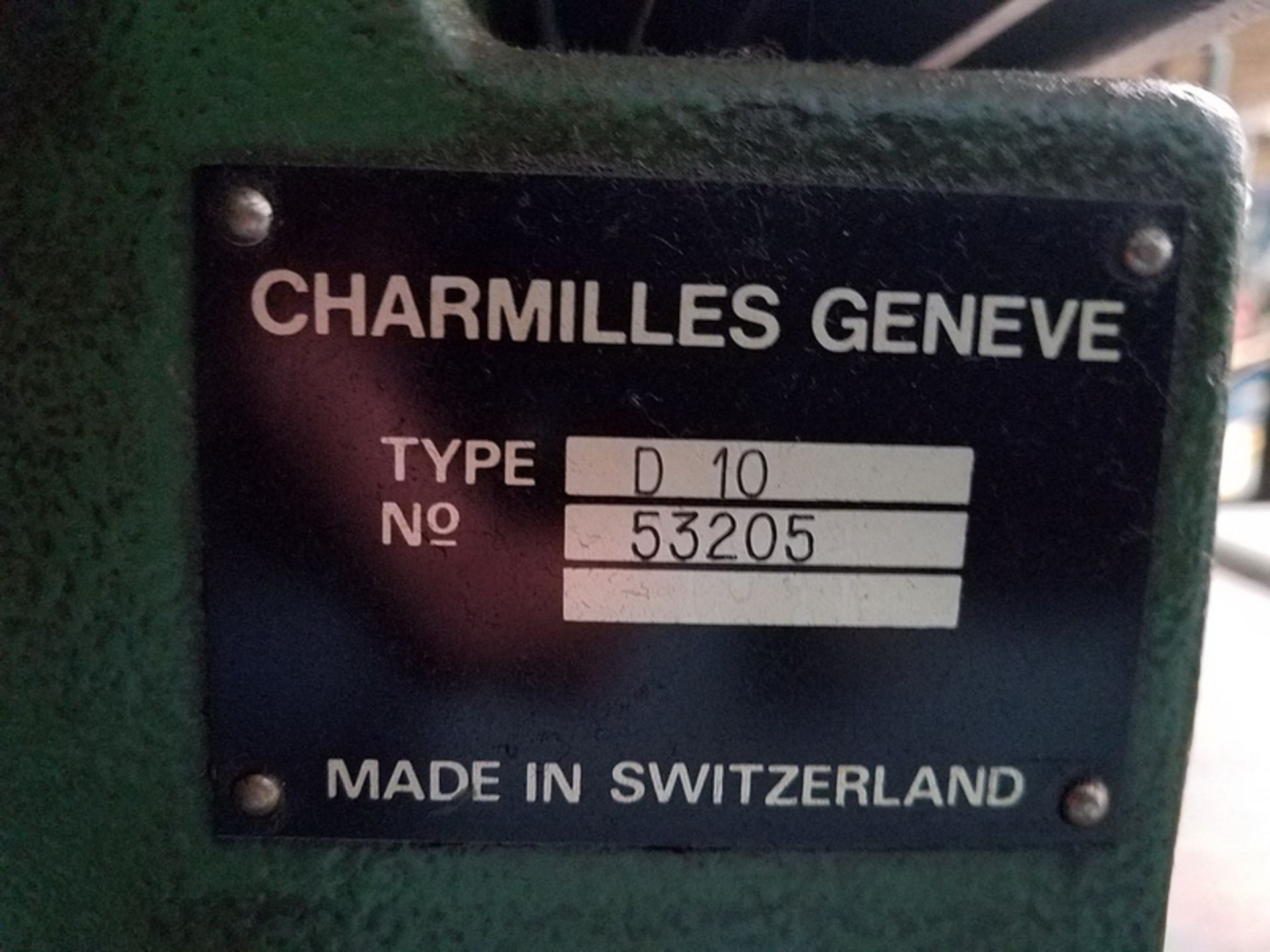 Charmilles Technologies D10 Isocut Bench-Top Electrode EDM, S/N: 53205; 13-3/4 in. x 9 in. T-Slot - Image 6 of 6