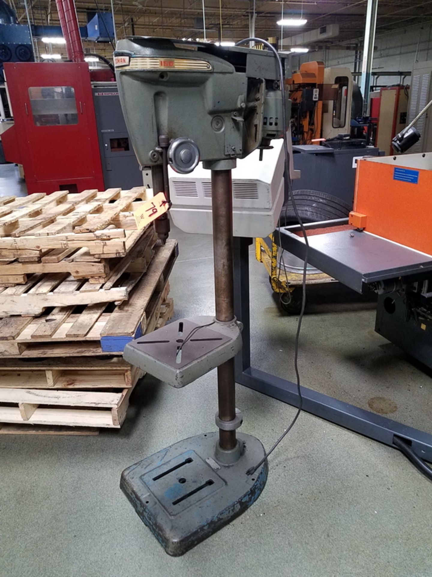 Craftsman 15 in. Model 150 Floor Type Pedestal Drill Press, S/N: N/A; with 10 in. x 10 in. - Image 2 of 4
