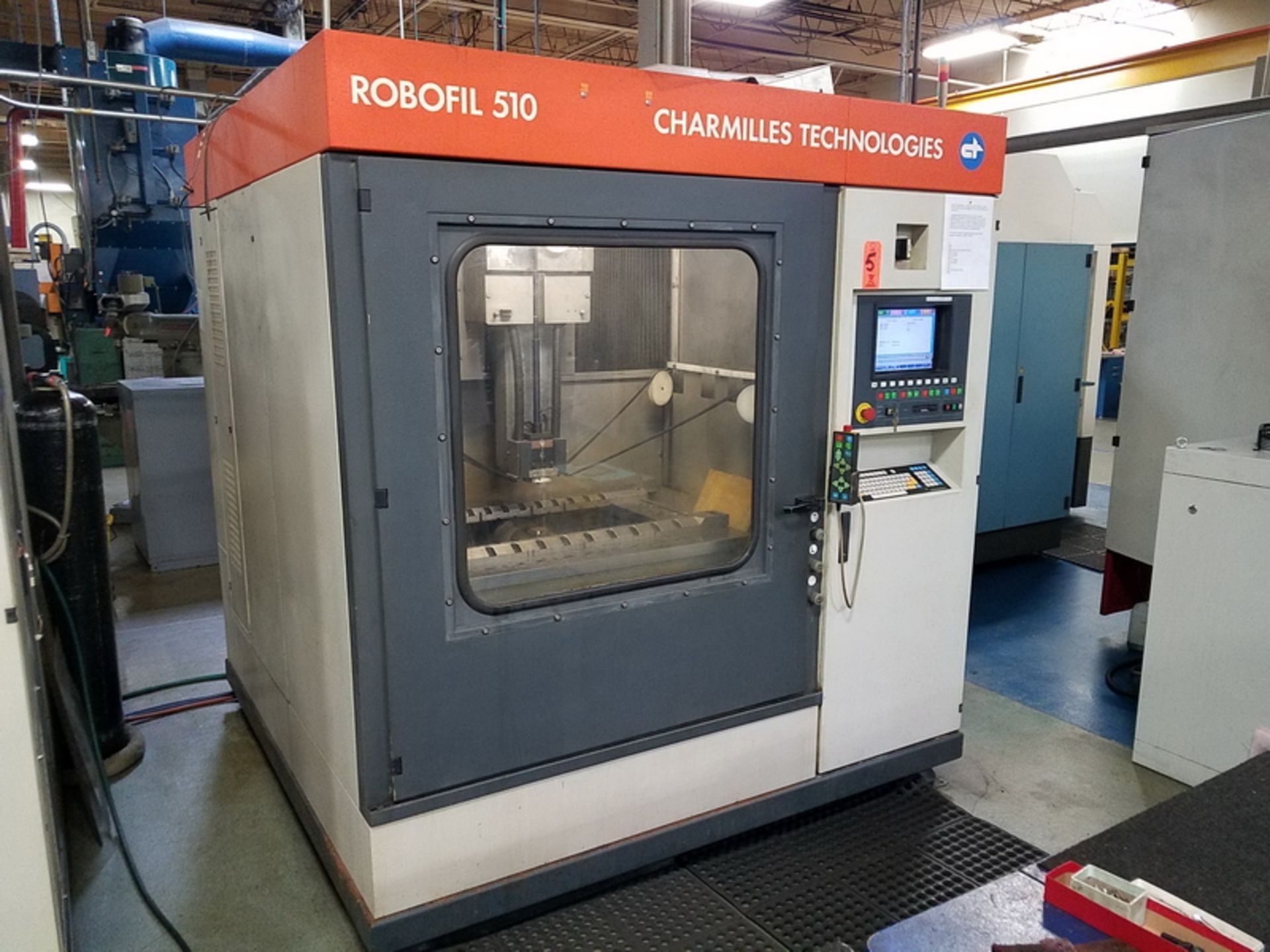 Charmilles Technologies Robofil 510 CNC Wire EDM, S/N: 550508 (1996); with X-Axis Travel: 700-mm,