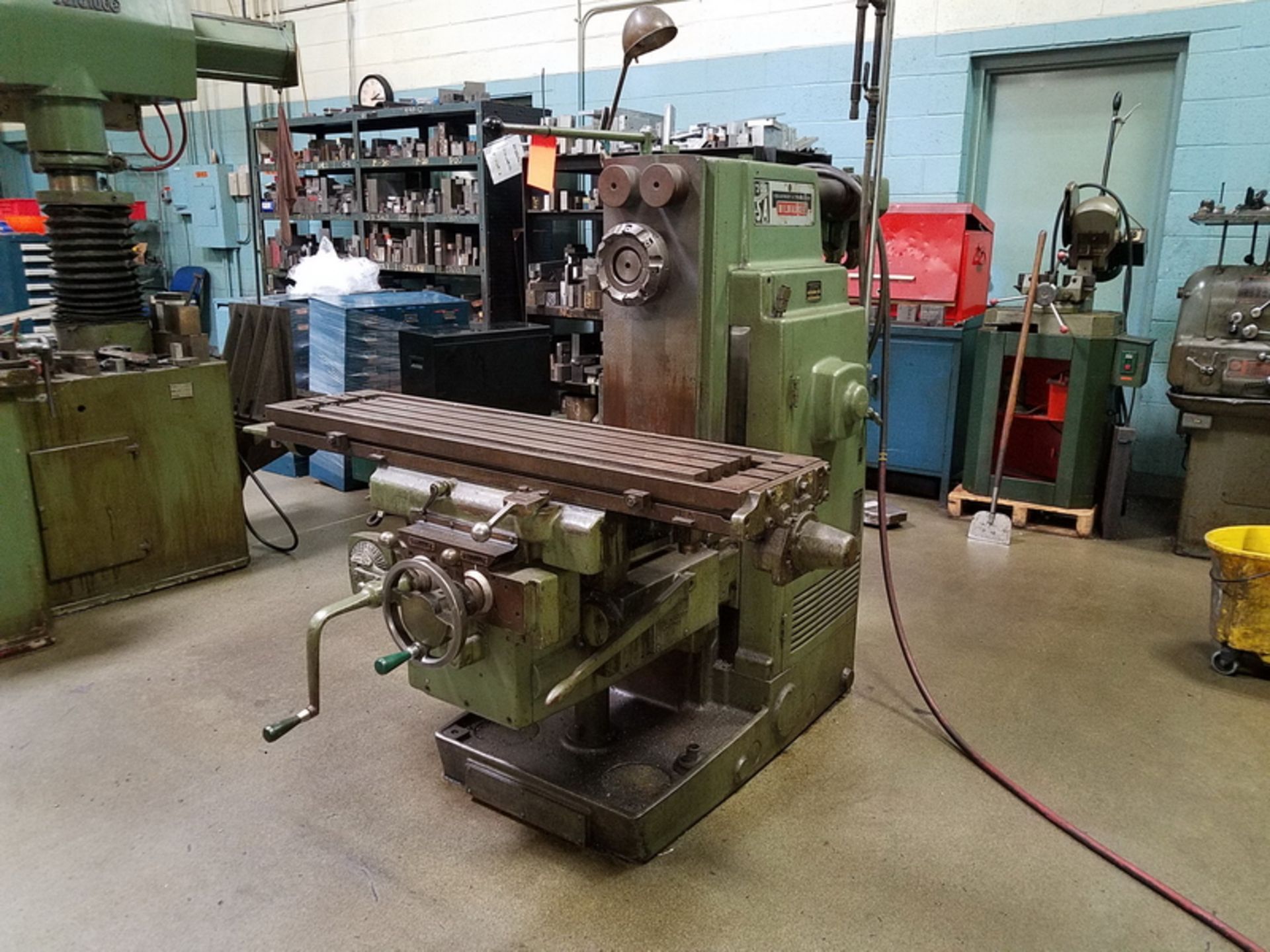 Kearney & Trecker Milwaukee Model 205 SA Horizontal Milling Machine, S/N: 630-132; with 12 in. x - Image 2 of 5