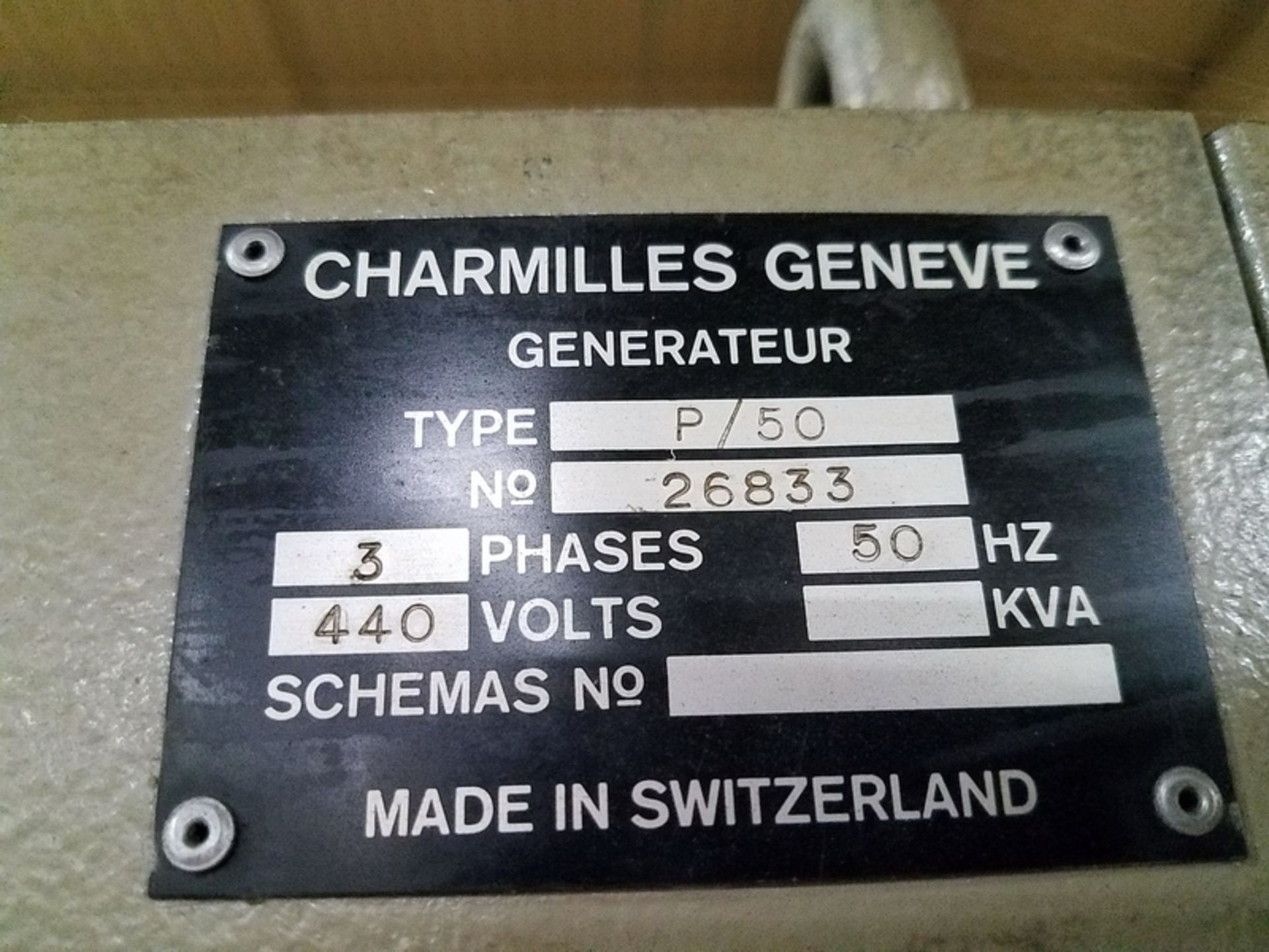 Charmilles Technologies Isopulse P50 EDM Pulse Generator Cabinet, S/N: 26833; (Not in Use) ( - Image 2 of 3