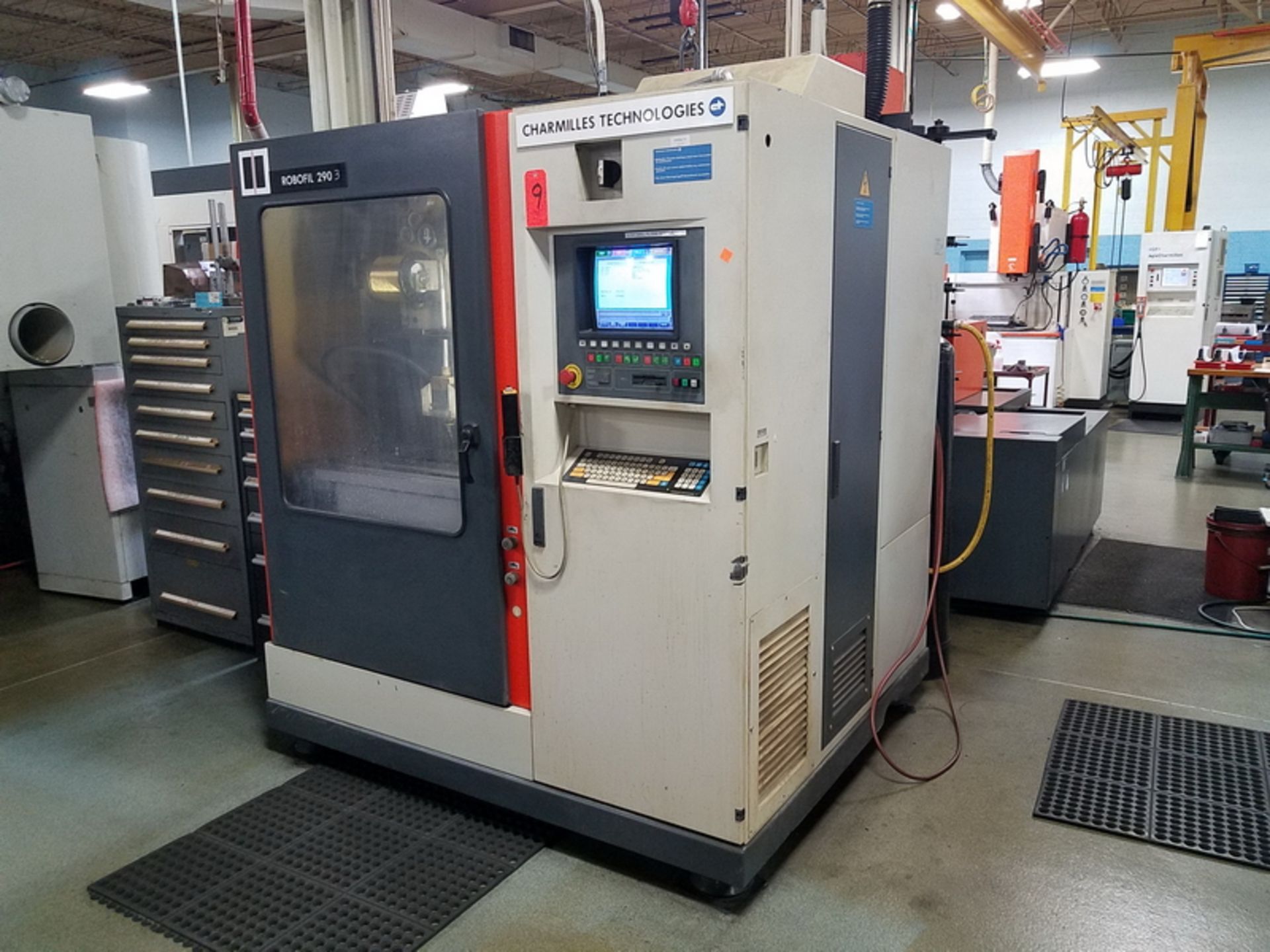 Charmilles Technologies Robofil 290 CNC Wire EDM, S/N: 5.2748/330179 (1996); 380-Volt, 60-Hz, 3- - Image 3 of 11