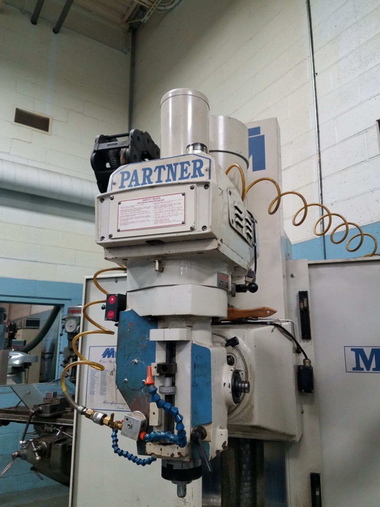 Milltronics 3-Axis Series E Model MB 19 CNC Vertical Milling Machine, S/N: 7102 (2003); with - Image 5 of 7