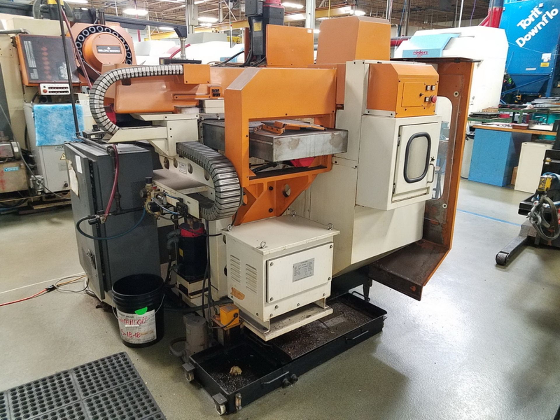 LeBlond Makino RMC 55 A10 CNC Vertical Machining Center, S/N: MAM8873; with 10-Position Automatic - Image 3 of 7