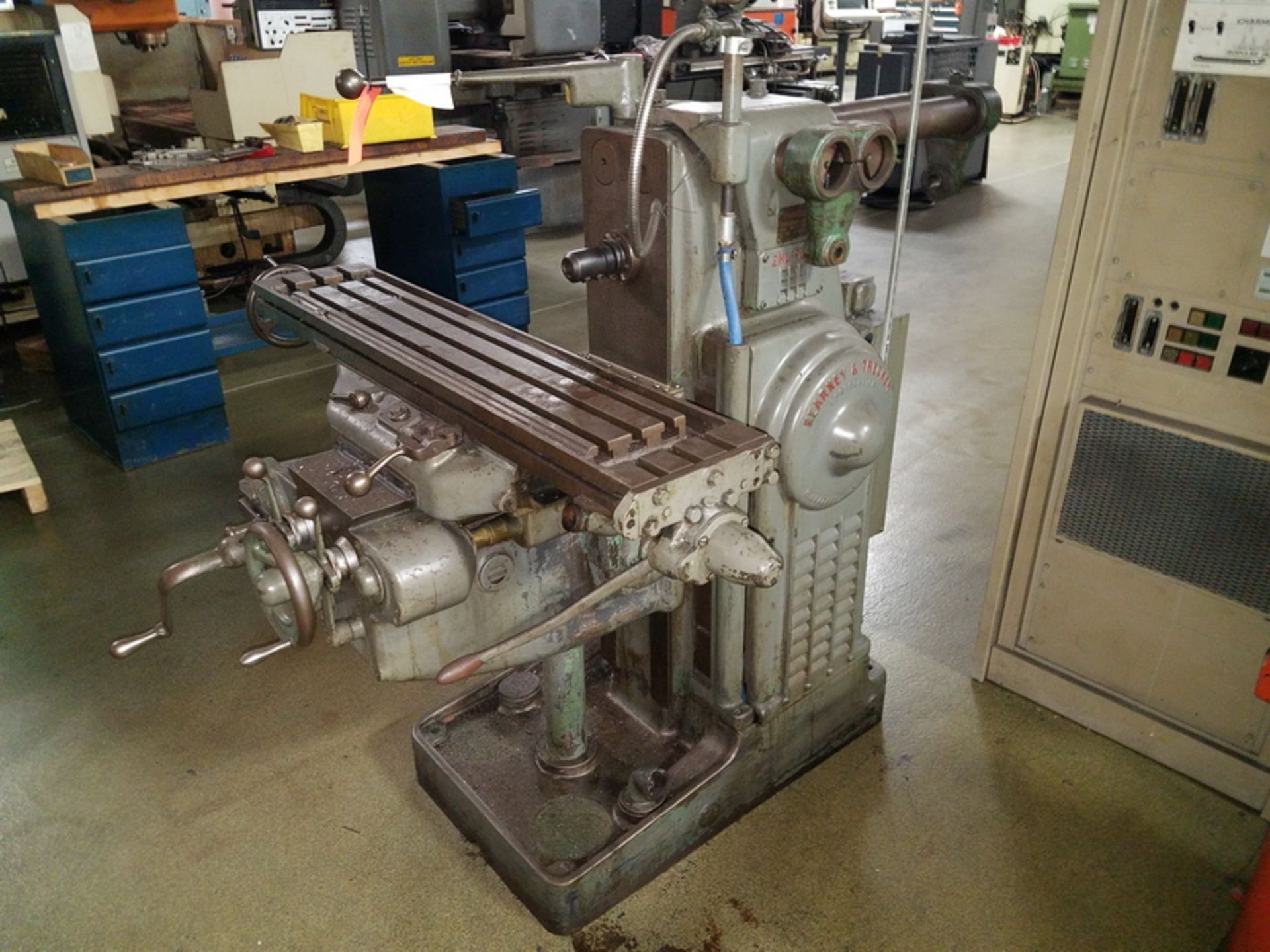 Kearney & Trecker Milwaukee Model 2HL Plain Horizontal Milling Machine, S/N: 5342; with 46 in. x 9 - Image 2 of 2