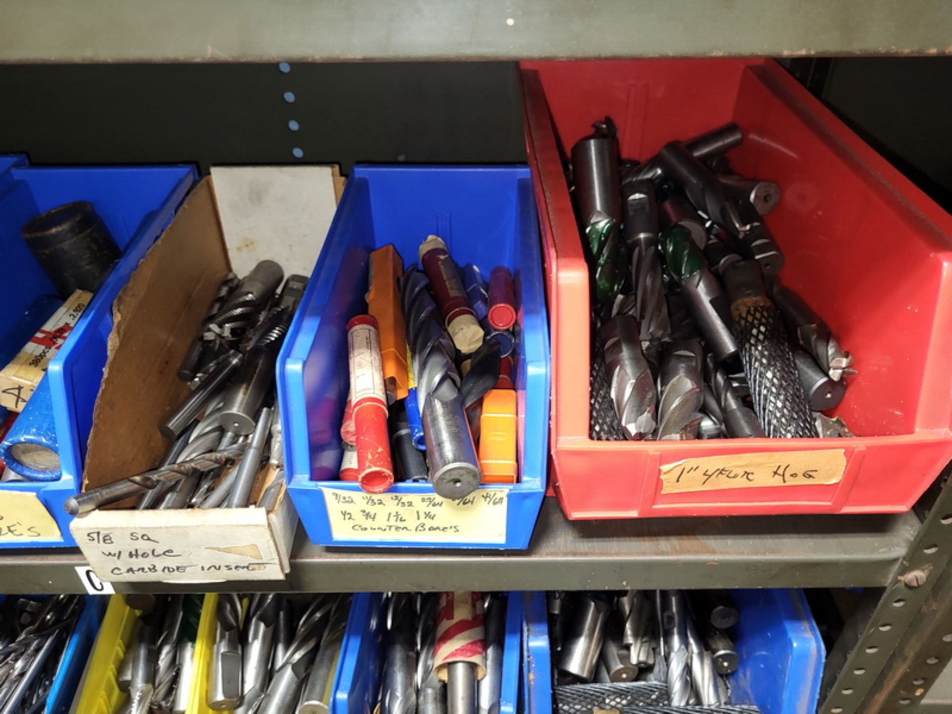 Lot - Assorted Used End Mills; (on 4-Shelves) (Removal Cost: $40) - Image 3 of 7