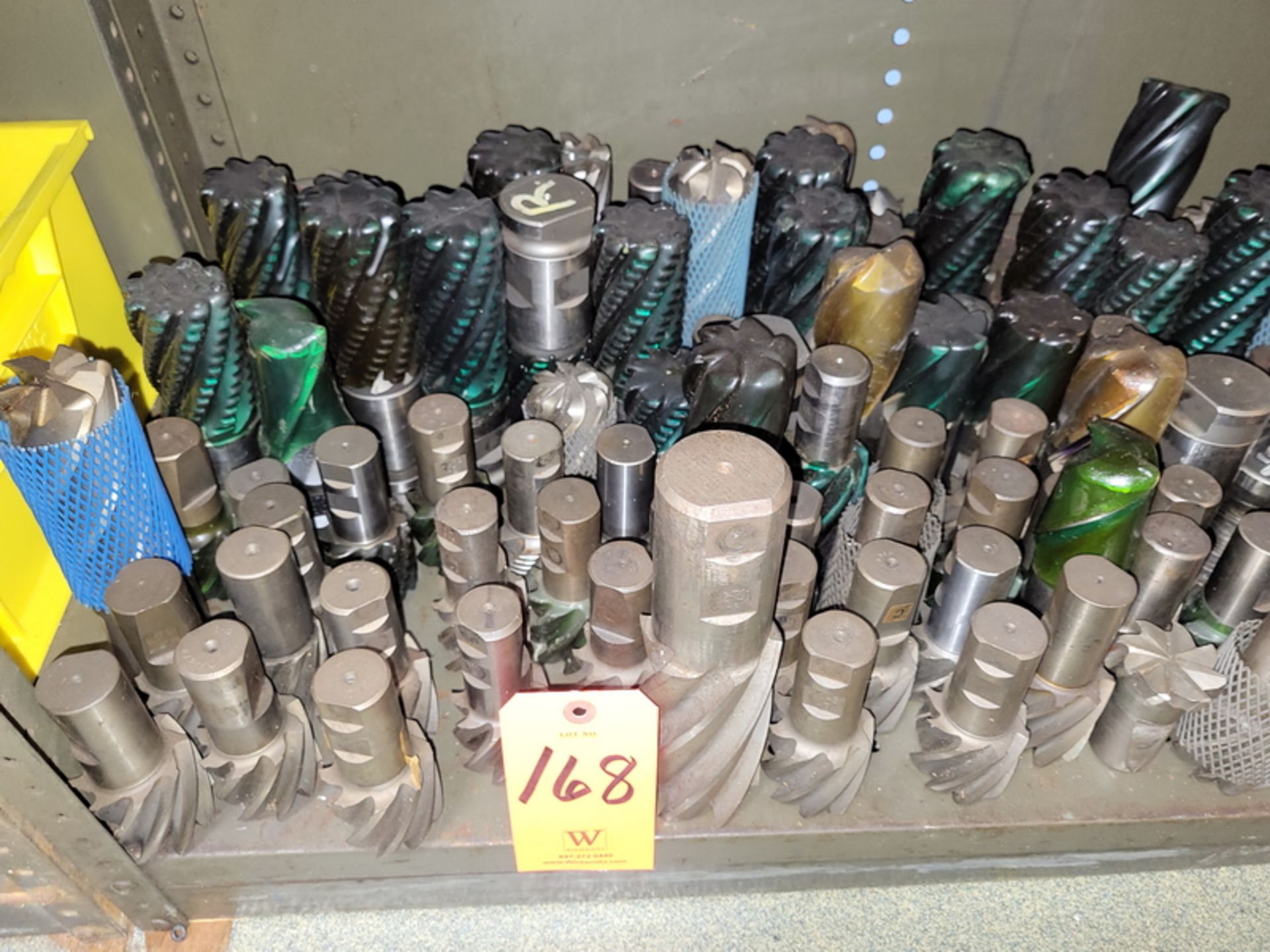 Lot - Assorted Used End Mills; (on 1-Shelf) (Removal Cost: $40) - Image 2 of 3