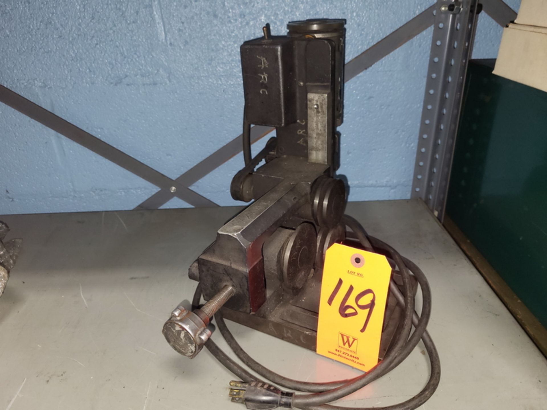 Motorized Centerless Grinding Fixture; (Removal Cost: $10)